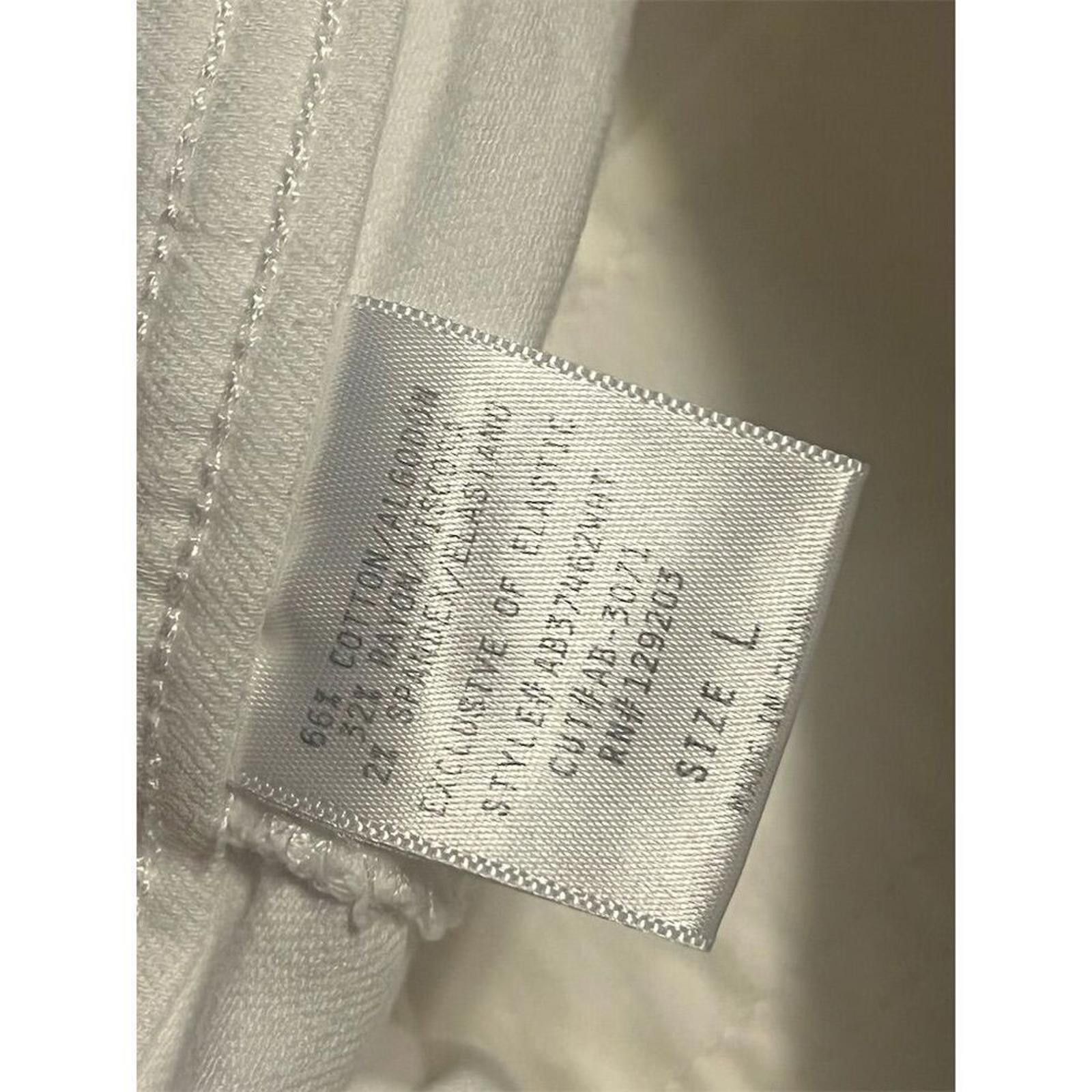 Celio Cello wide bell bottom flare Leg Stretch Pants White Size L Size 36" / US 14 / IT 50 - 7 Thumbnail