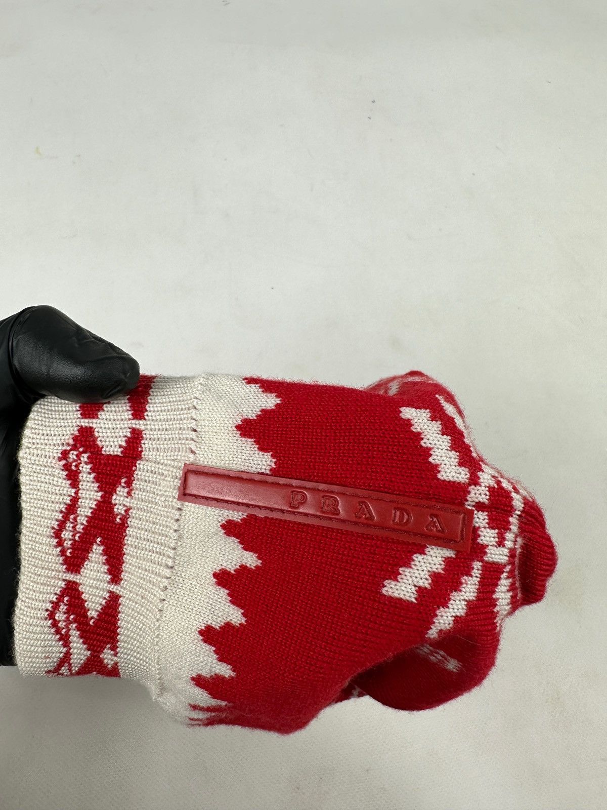 Prada Vintage Prada Sport Red Tab Wool Hat Size ONE SIZE - 8 Thumbnail