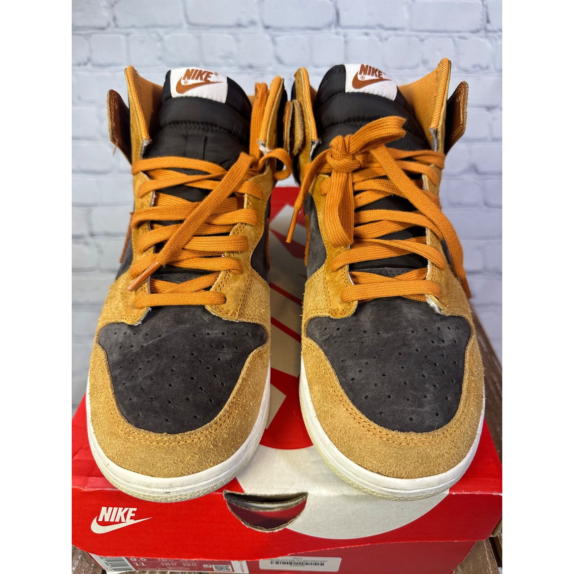 Nike Nike Dunk High PRM Dark Russet Size US 9.5 / EU 42-43 - 2 Thumbnail