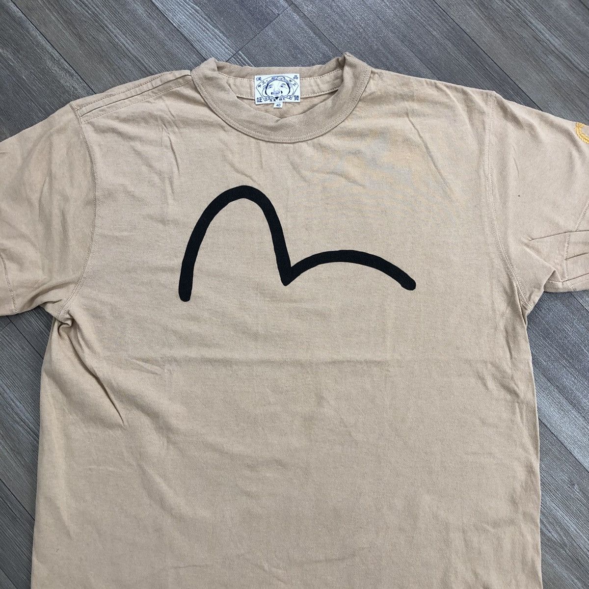 Evisu × Japanese Brand × Vintage Vintage Evisu Iconic Big Logo Tee Size US M / EU 48-50 / 2 - 2 Thumbnail