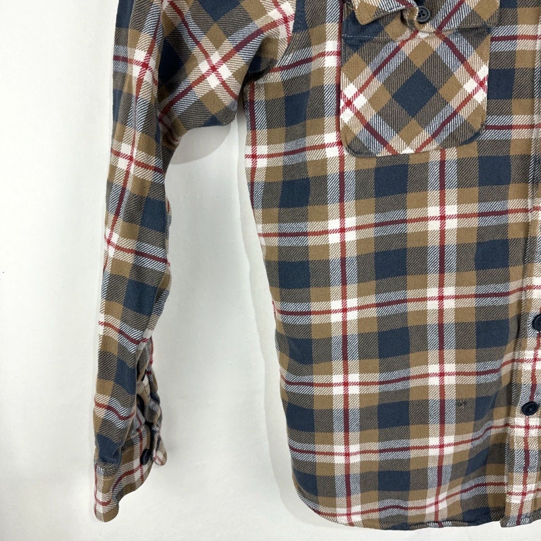 RVCA RVCA Shirt Medium Regular Multicolor Plaid Button-Up Outdoor Mens Size US M / EU 48-50 / 2 - 7 Thumbnail