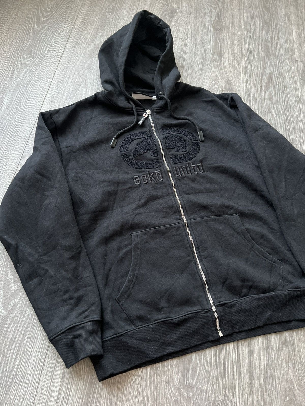 Ecko Unltd. Ecko Unltd Zip Hoodie Y2K Size US L / EU 52-54 / 3 - 9 Thumbnail