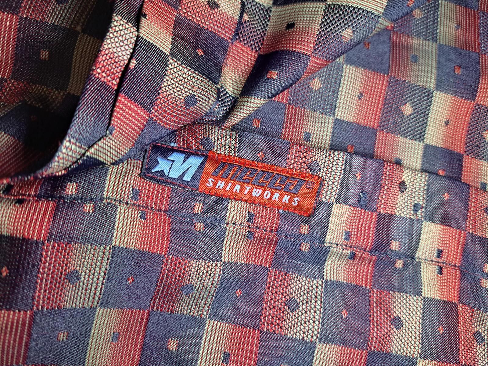 Mecca Y2K Baggy Mecca Button Up Shirt Mens XL Multicolor Geometric Size US XL / EU 56 / 4 - 4 Thumbnail