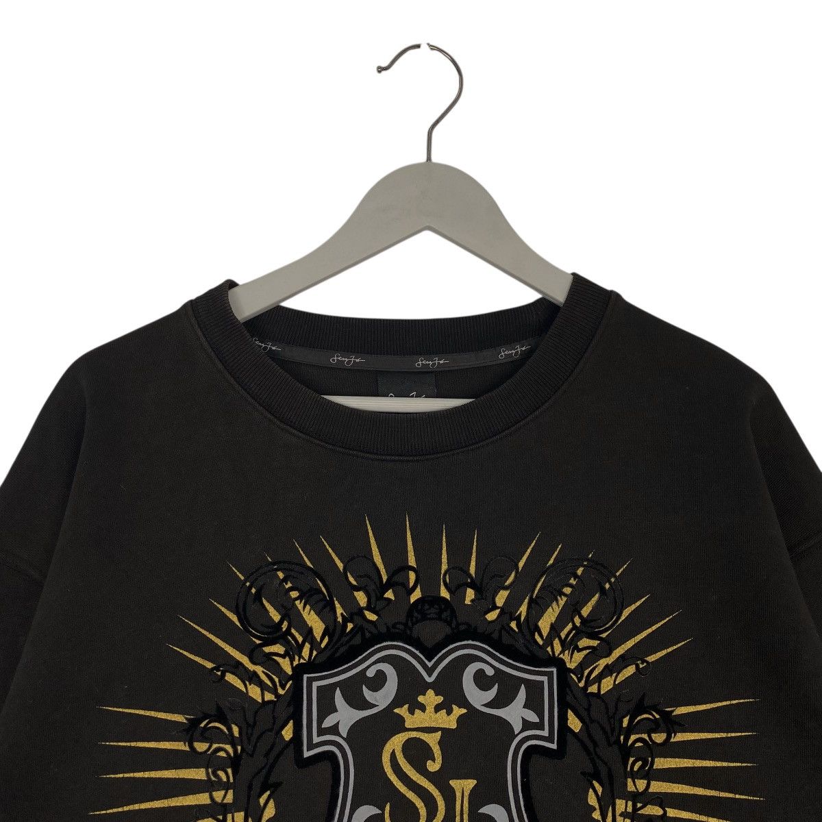 Other Vintage Sean John Sweatshirt Crewneck Black Big Logo Sz XXL Size US XXL / EU 58 / 5 - 4 Thumbnail