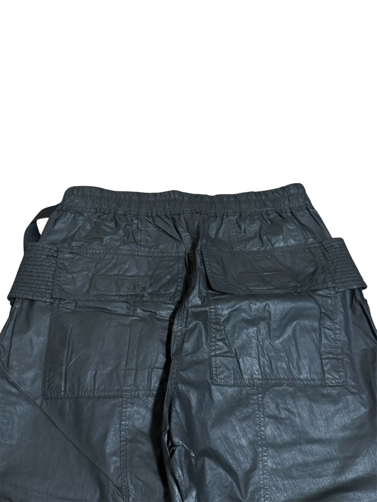 Rick Owens Drkshdw 🔥Rick Owens DRKSHDW Poplin Creatch Wax Cargo Cropped Pants Size US 32 / EU 48 - 12 Thumbnail