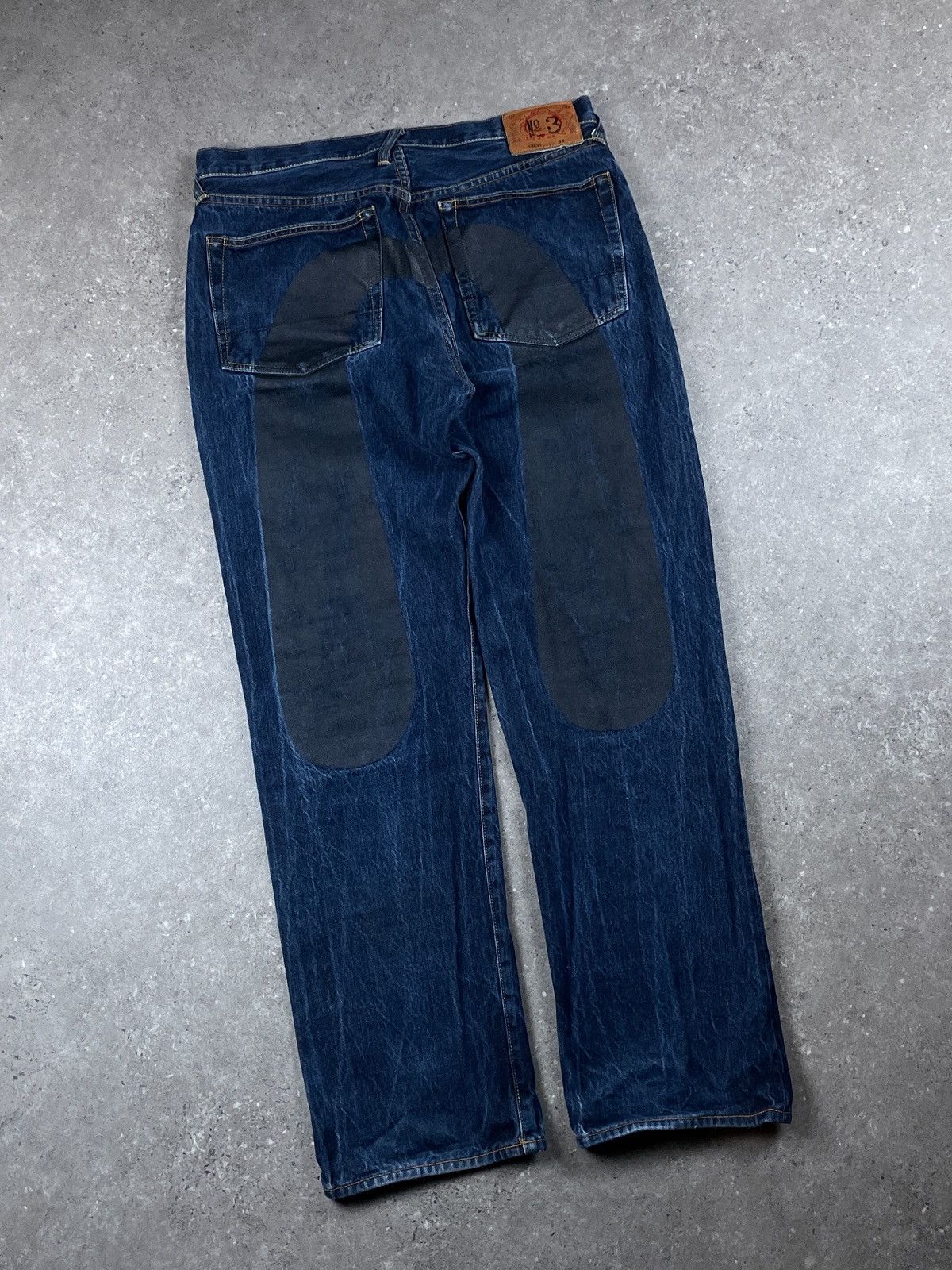 Evisu Vintage evisu 00s big logo japanese denim jeans swag drip Size US 34 / EU 50 - 1 Thumbnail