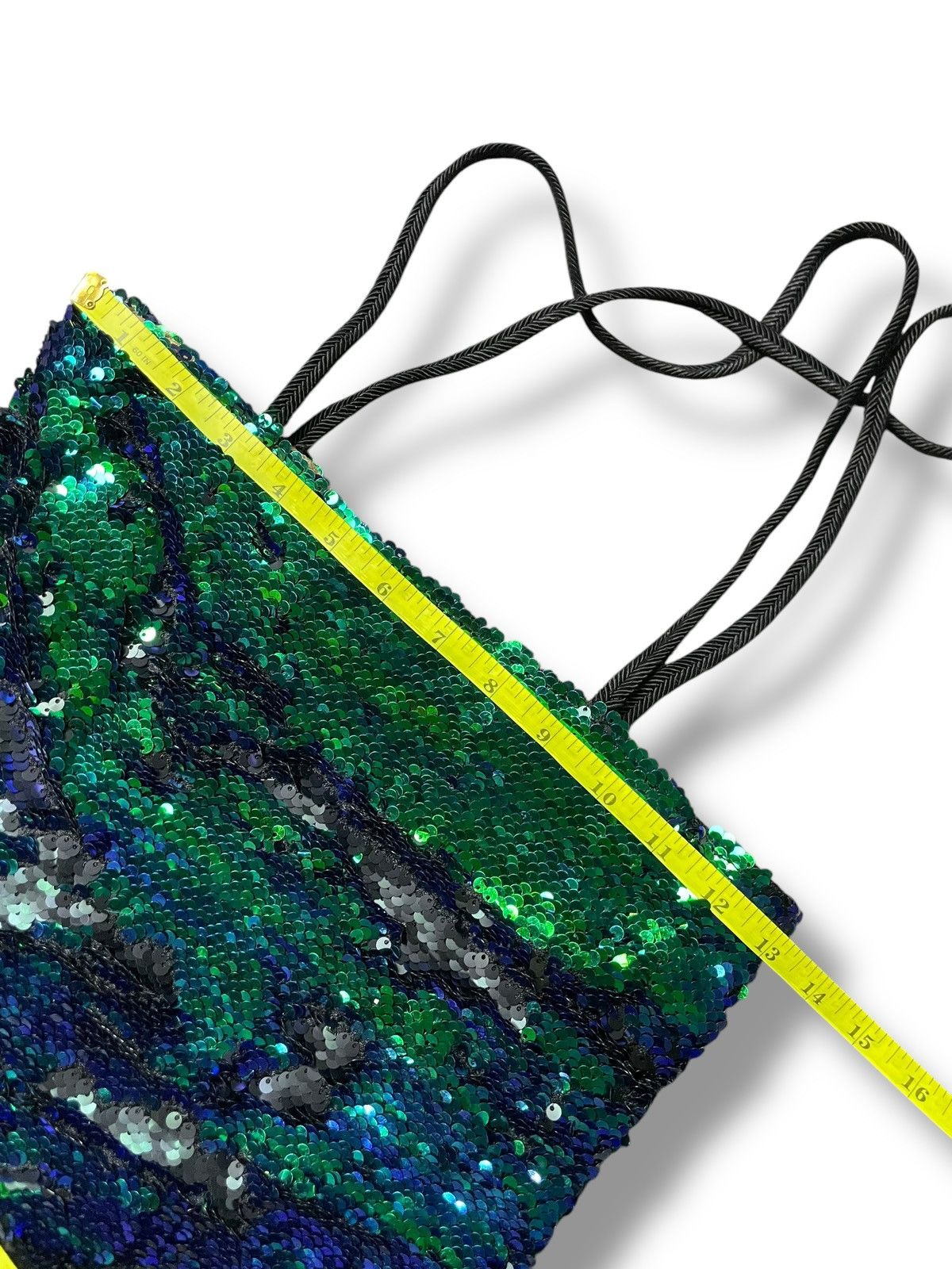 Japanese Brand LIBRA Sequinned Tote Bag (77) Size ONE SIZE - 5 Thumbnail