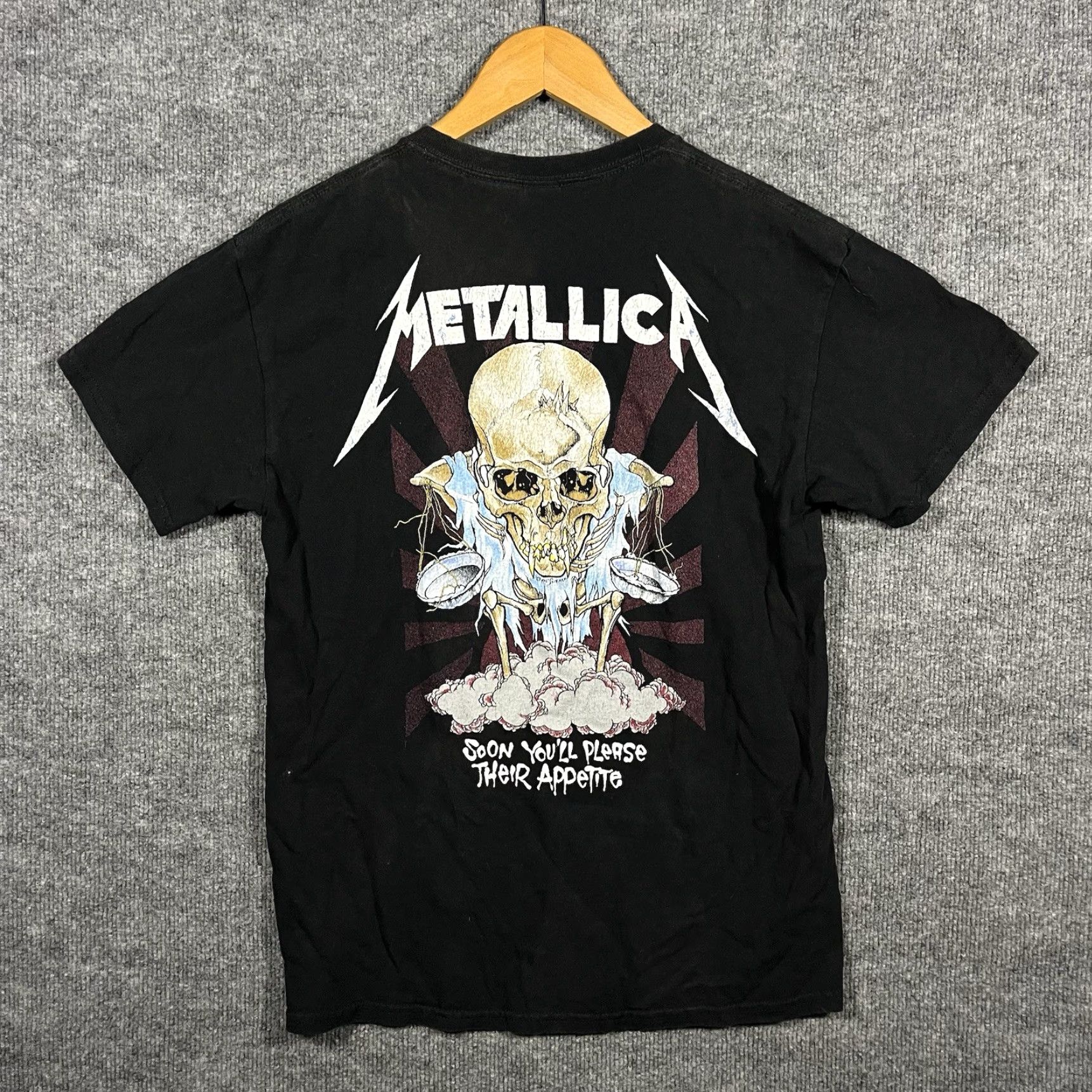 Vintage Vintage Metallica Doris Pushead Mens Medium Y2K Lady Justice Metal Double Sided Size US M / EU 48-50 / 2 - 4 Thumbnail