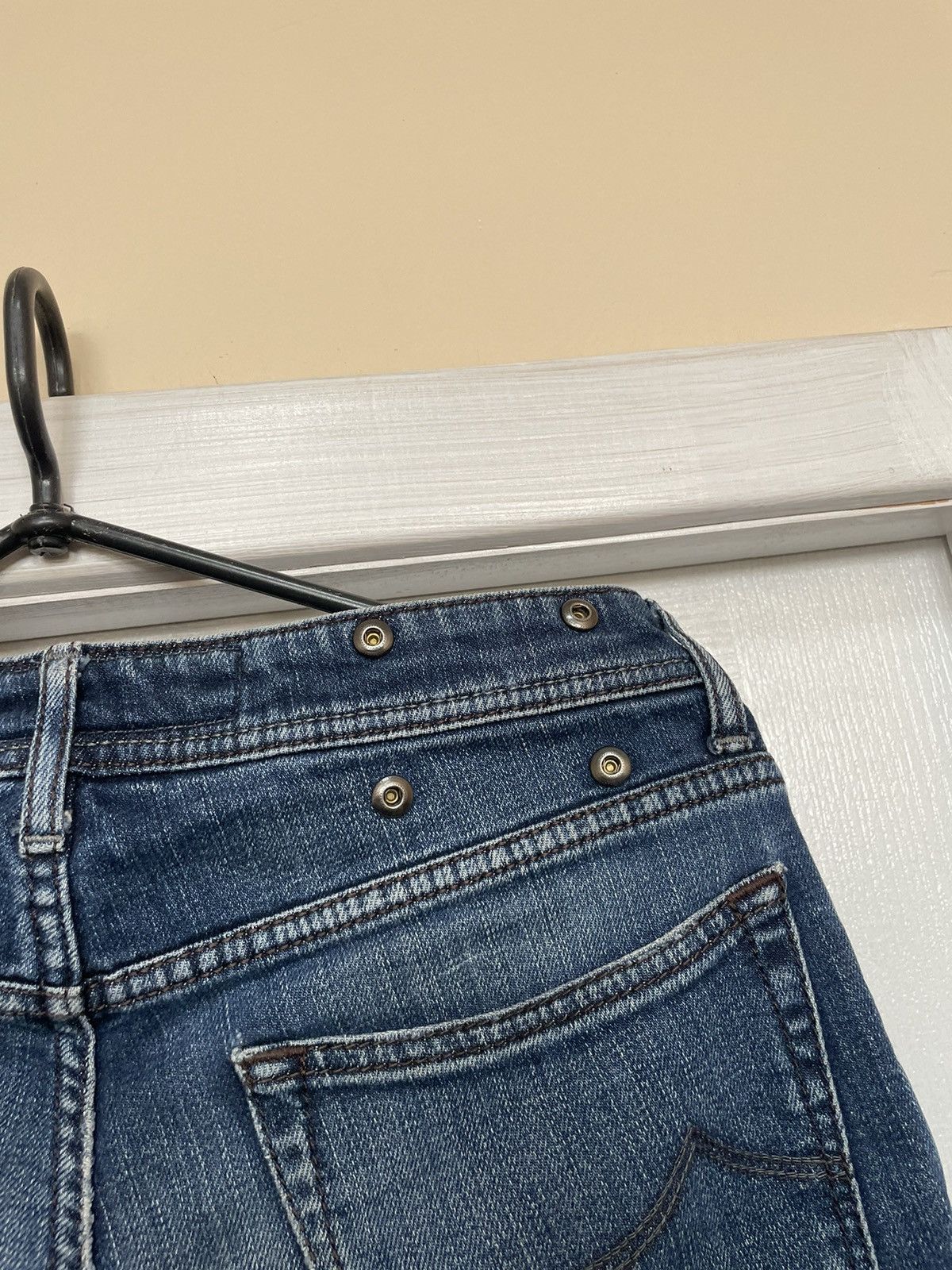 Jacob Cohen × Jean × Vintage Vintage Jacob Cohen Rare Faded Fly Button Jeans Denim Pants Size US 33 - 9 Thumbnail