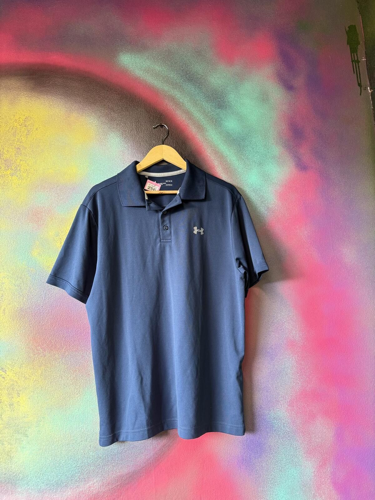 Other Under armour navy blue polo tshirt in size L Size US L / EU 52-54 / 3 - 1 Thumbnail
