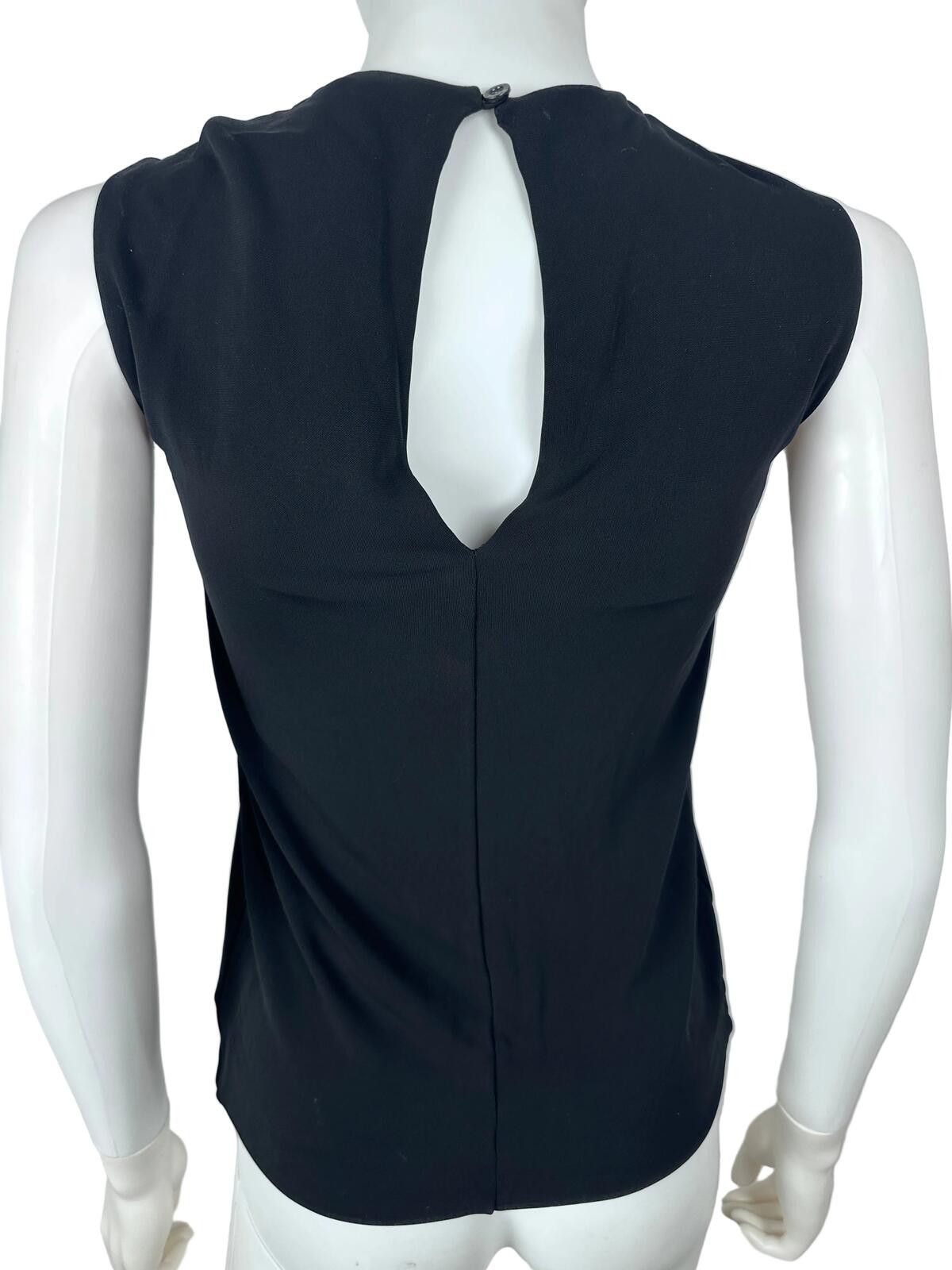 Gucci Gucci Mid-2000S Draped Leather Detail Top Size XS / US 0-2 / IT 36-38 - 2 Thumbnail