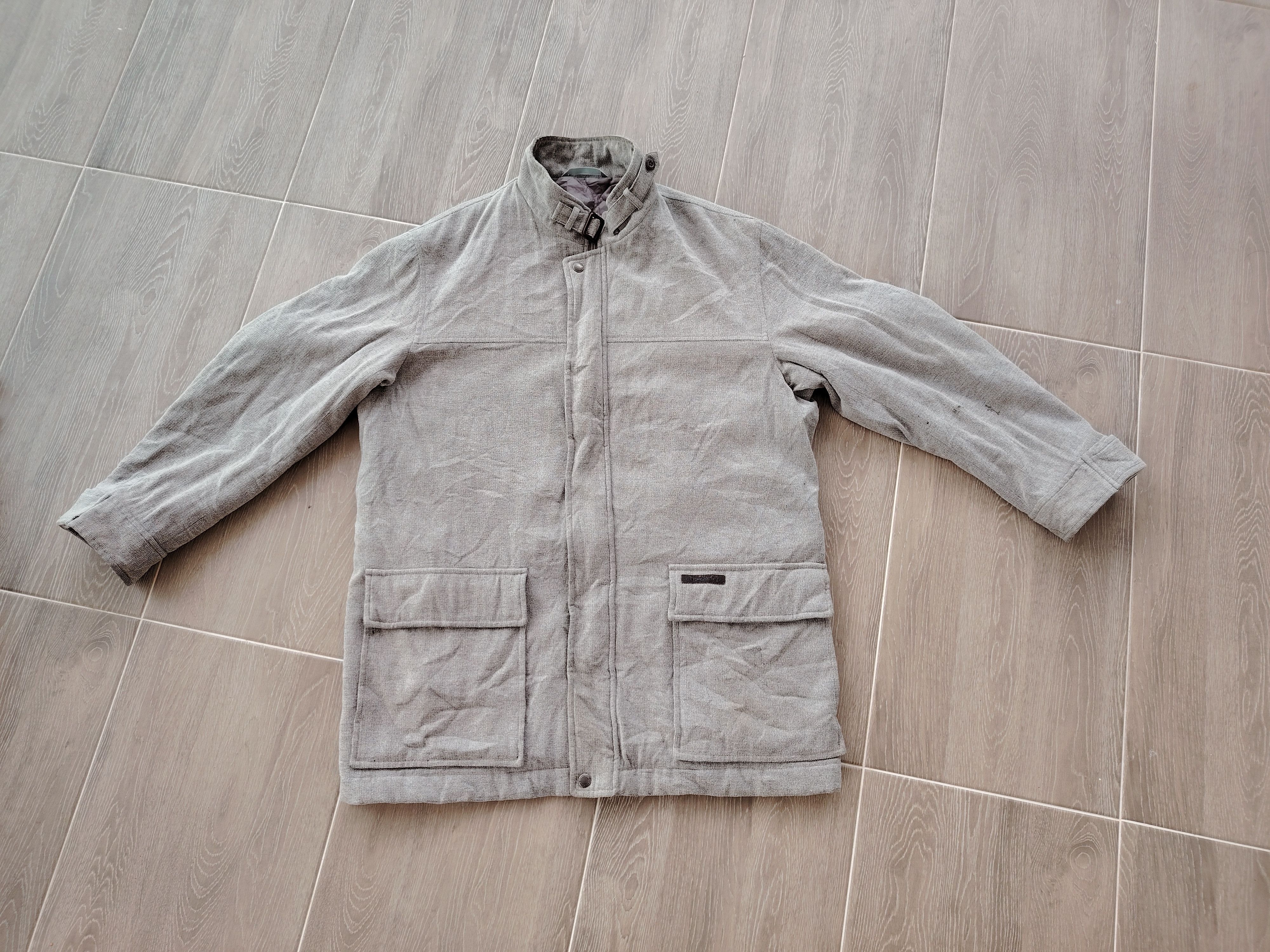 Japanese Brand × Vintage Vintage Crocodile Fleece Jacket by Pontetorto Italy Size US L / EU 52-54 / 3 - 1 Thumbnail