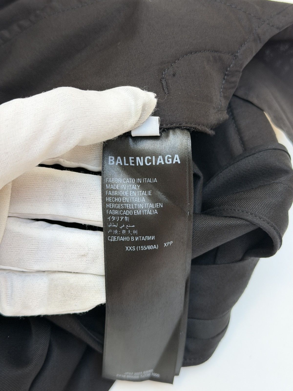 Balenciaga Balenciaga Classic Tailored Pant Black Size 36S - 9 Thumbnail