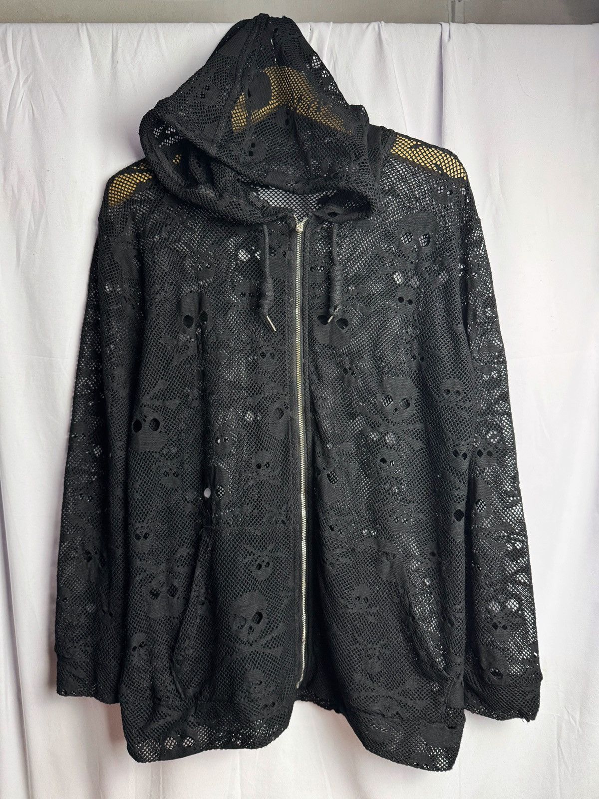 Hysteric Glamour Archived Skulls Net Hoodie Japanese Styled Size US L / EU 52-54 / 3 - 1 Thumbnail