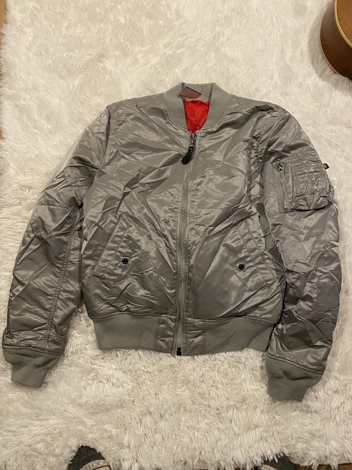 Alpha Industries 80s Alpha Industries MA-1 Intermediate Flyer Man’s Reversib Size US M / EU 48-50 / 2 - 8 Thumbnail