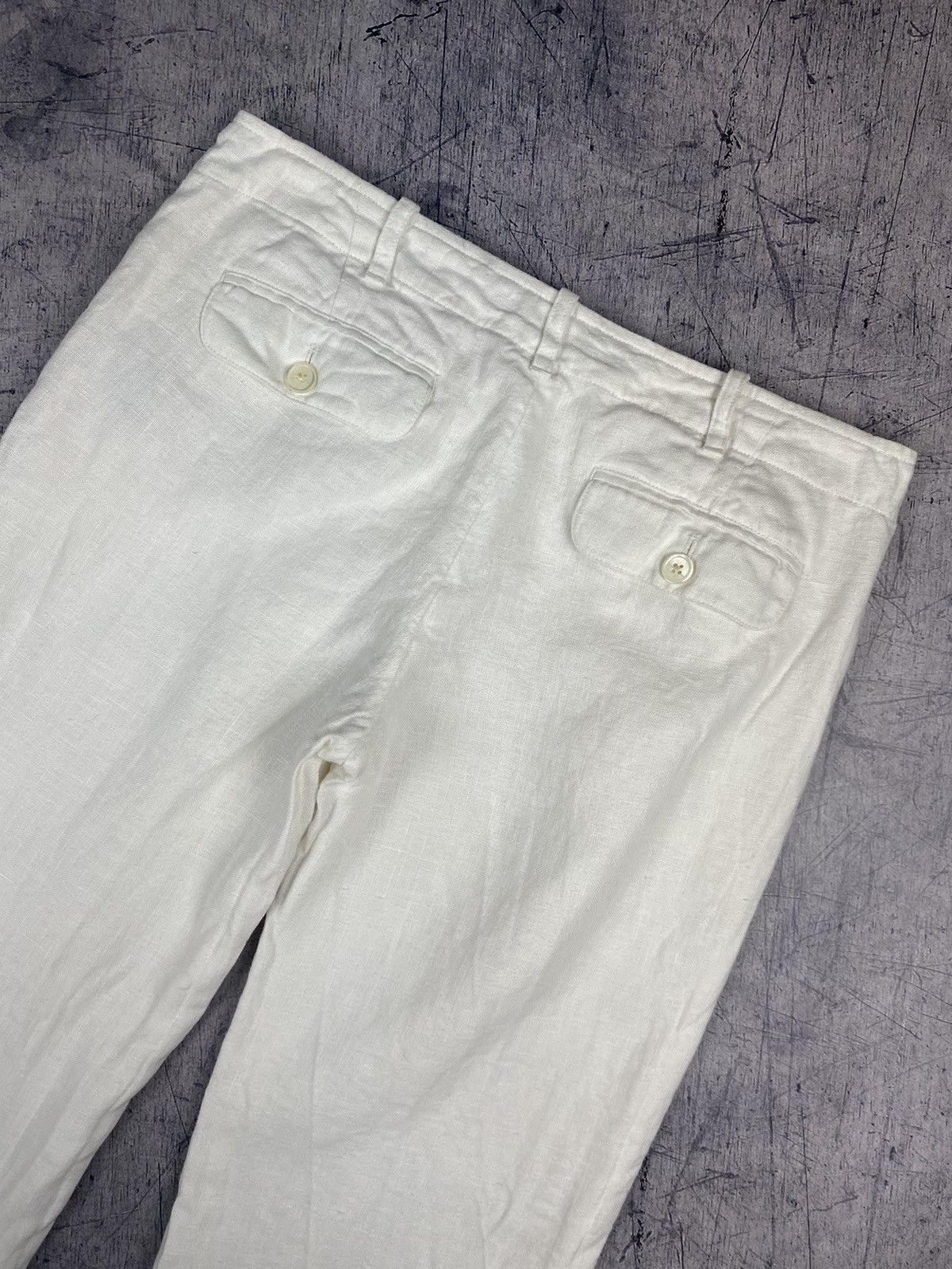 Polo Ralph Lauren × Vintage Vintage Ralph Lauren Linen Pants Size 26" / US 2 / IT 38 - 8 Thumbnail