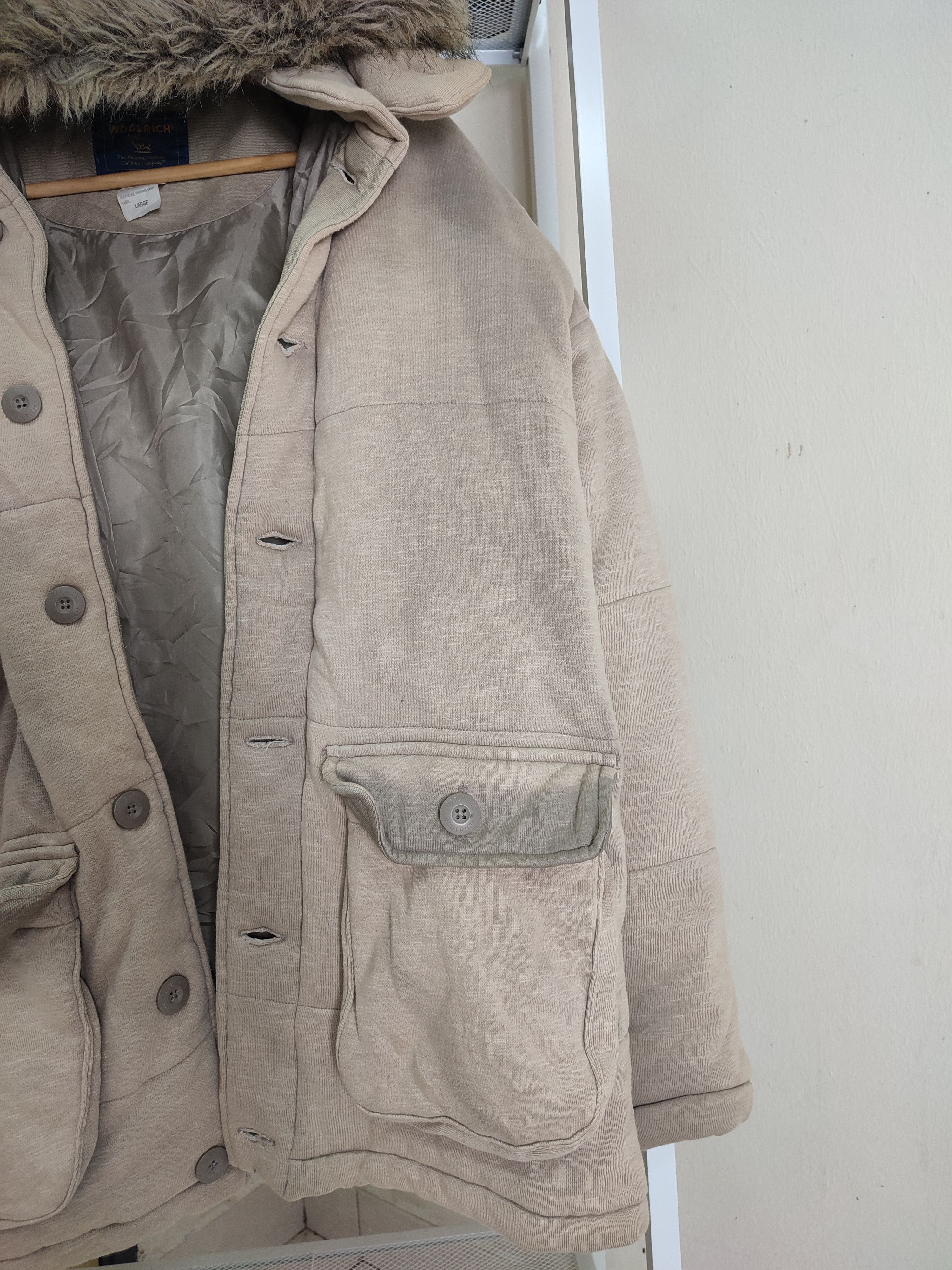 Woolrich Woolen Mills Fur Woolrich Sun Faded Button Up Jacket Size US L / EU 52-54 / 3 - 5 Thumbnail