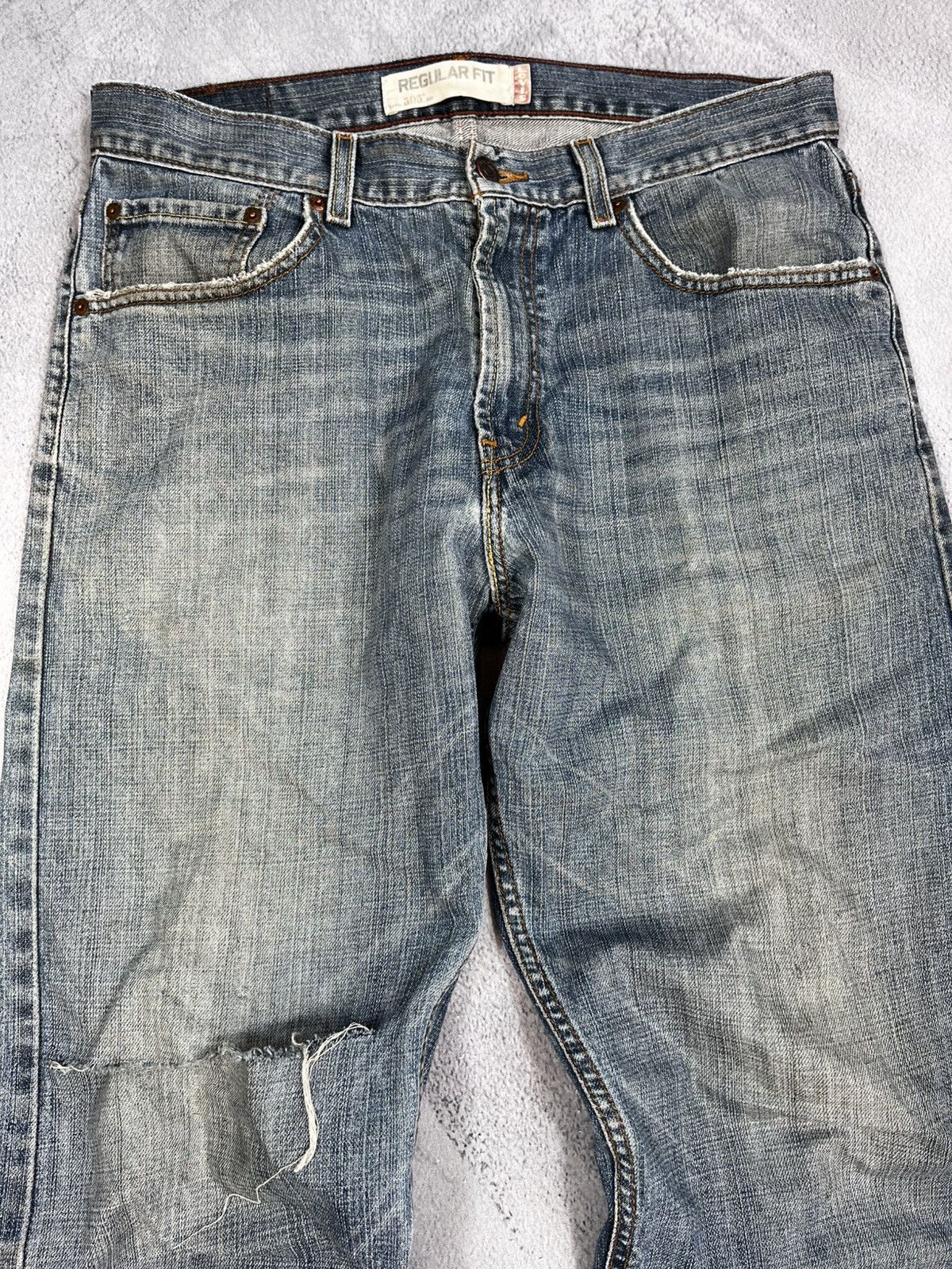 Levi's × Levi's Vintage Clothing Vintage Y2K Levi’s 505 faded denim jeans streetwear size 33 Size US 33 - 6 Thumbnail