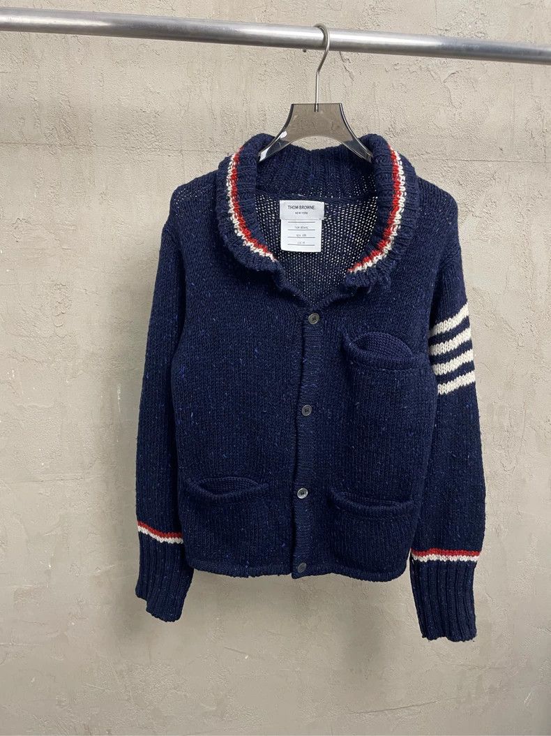 Thom Browne Thom Browne size00 Blue and green zipper hooded coat Size US XS / EU 42 / 0 - 1 Thumbnail