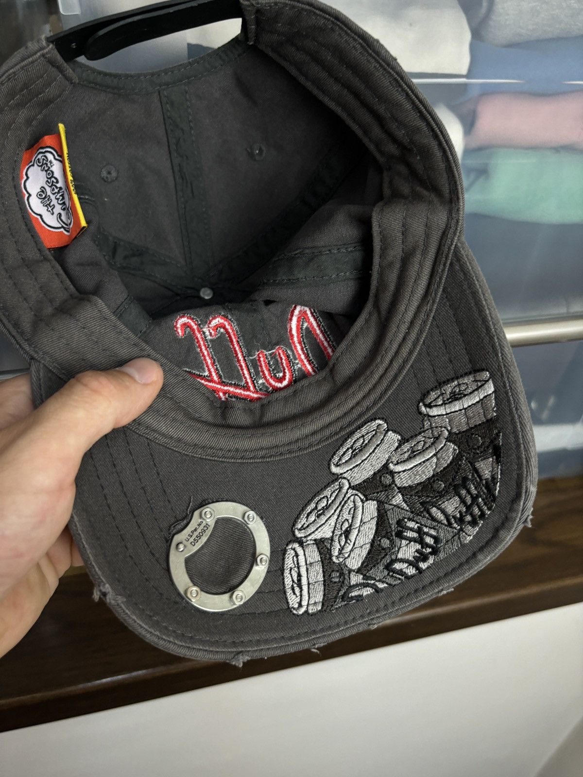 The Simpsons Duff Beer The Simpsons 90s Vintage Hat Bottle Opener Size ONE SIZE - 5 Thumbnail