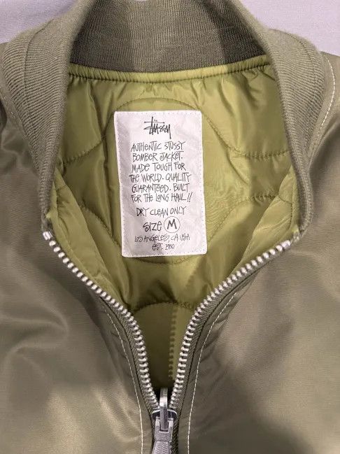 Stussy Stussy Built Reversible Bomber Jacket Size US M / EU 48-50 / 2 - 5 Thumbnail
