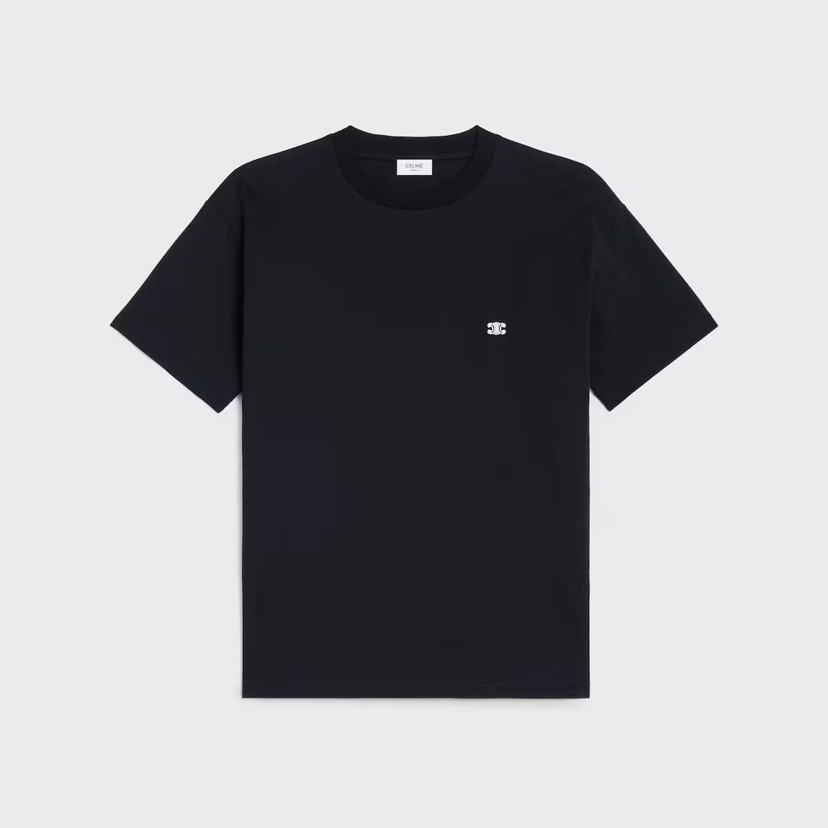 Celine o1mle0426 Short Sleeve Loose T-Shirt in Black Size US XL / EU 56 / 4 - 1 Preview