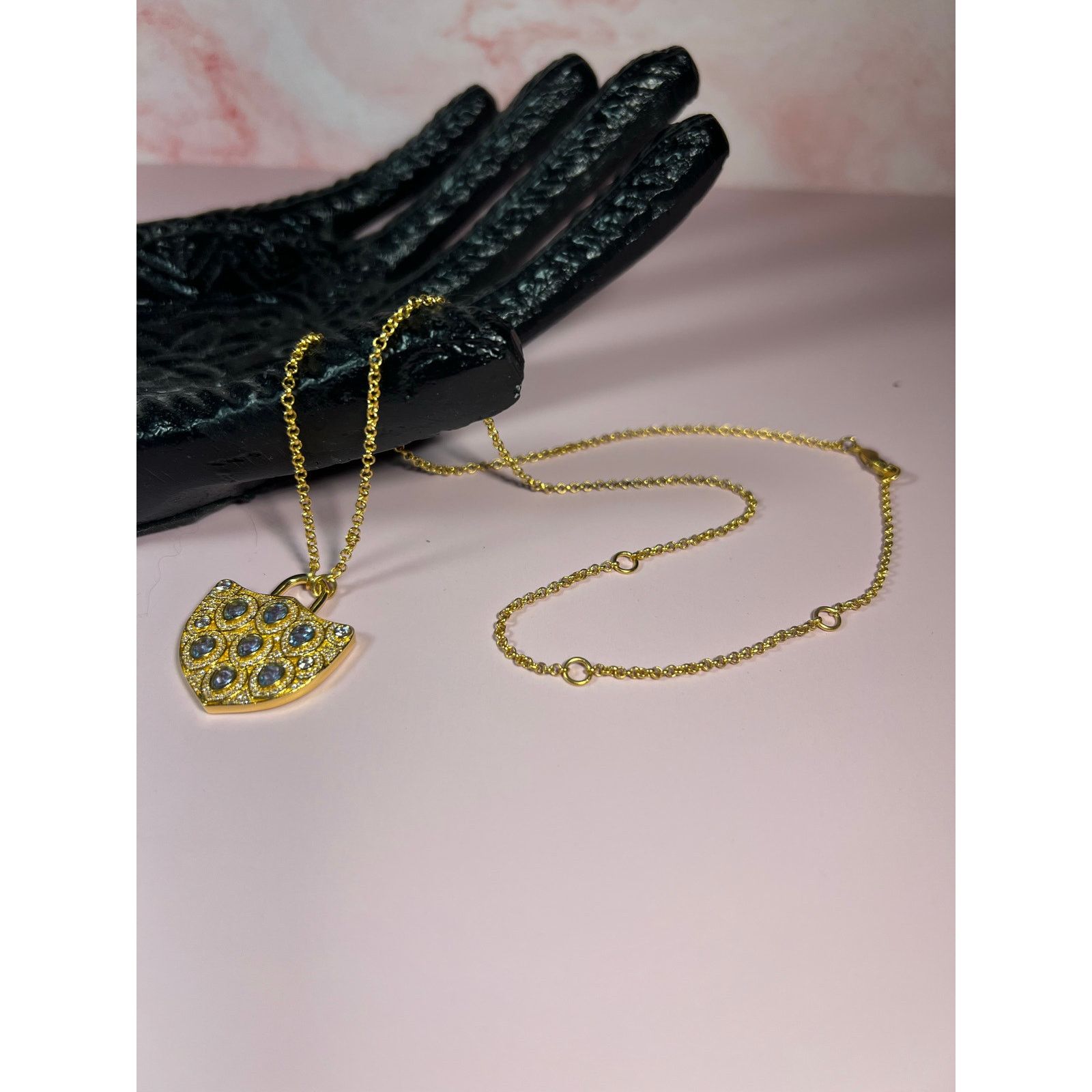 Jewelry Hespera lock necklace Size ONE SIZE - 1 Thumbnail
