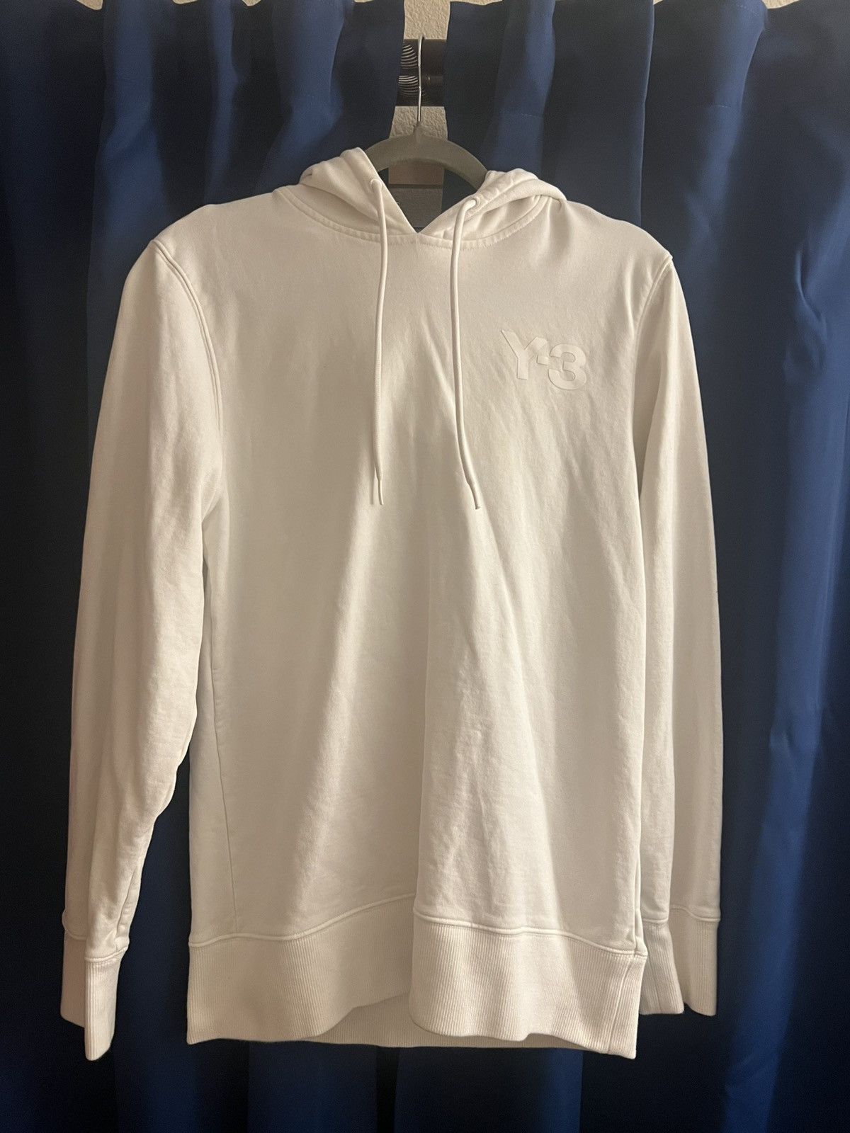 Adidas × Y-3 × Yohji Yamamoto Y-3 Classic White Hoodie Size US S / EU 44-46 / 1 - 1 Thumbnail