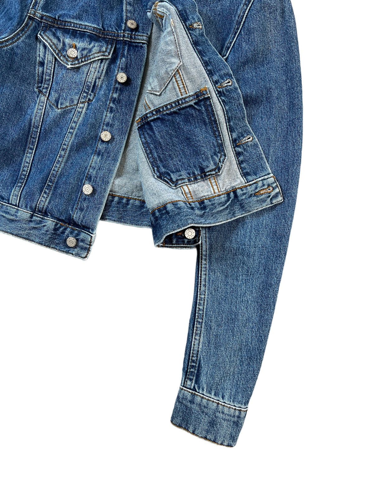 Acne Studios Acne Studios SS14 Cropped Denim Jacket Size XS / US 0-2 / IT 36-38 - 5 Thumbnail