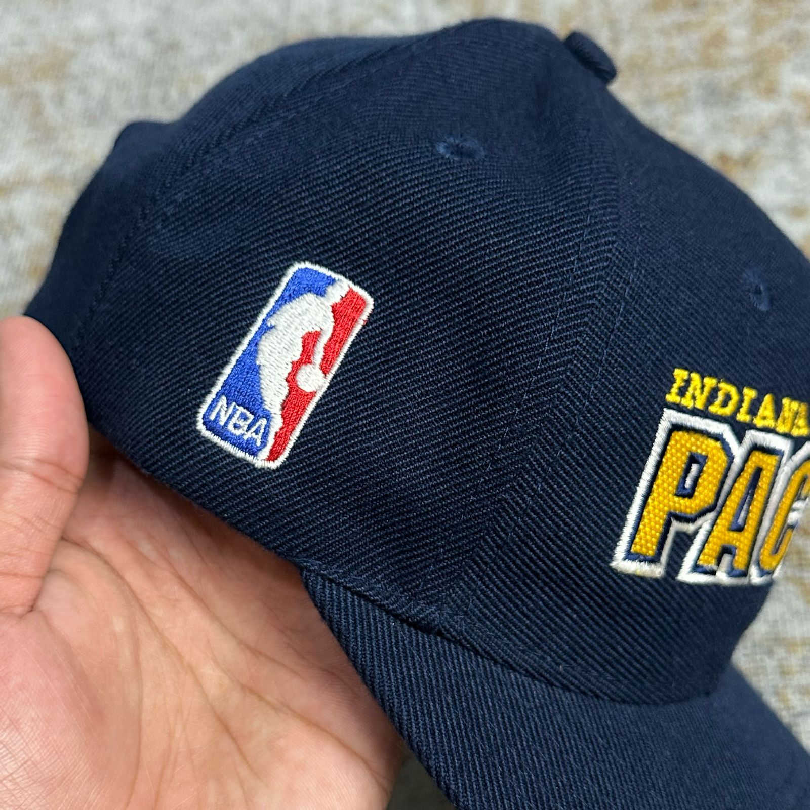 NBA × Sports Specialties × Vintage Vintage 90s Indiana Pacers NBA Hat Sports Specialties Size ONE SIZE - 3 Thumbnail