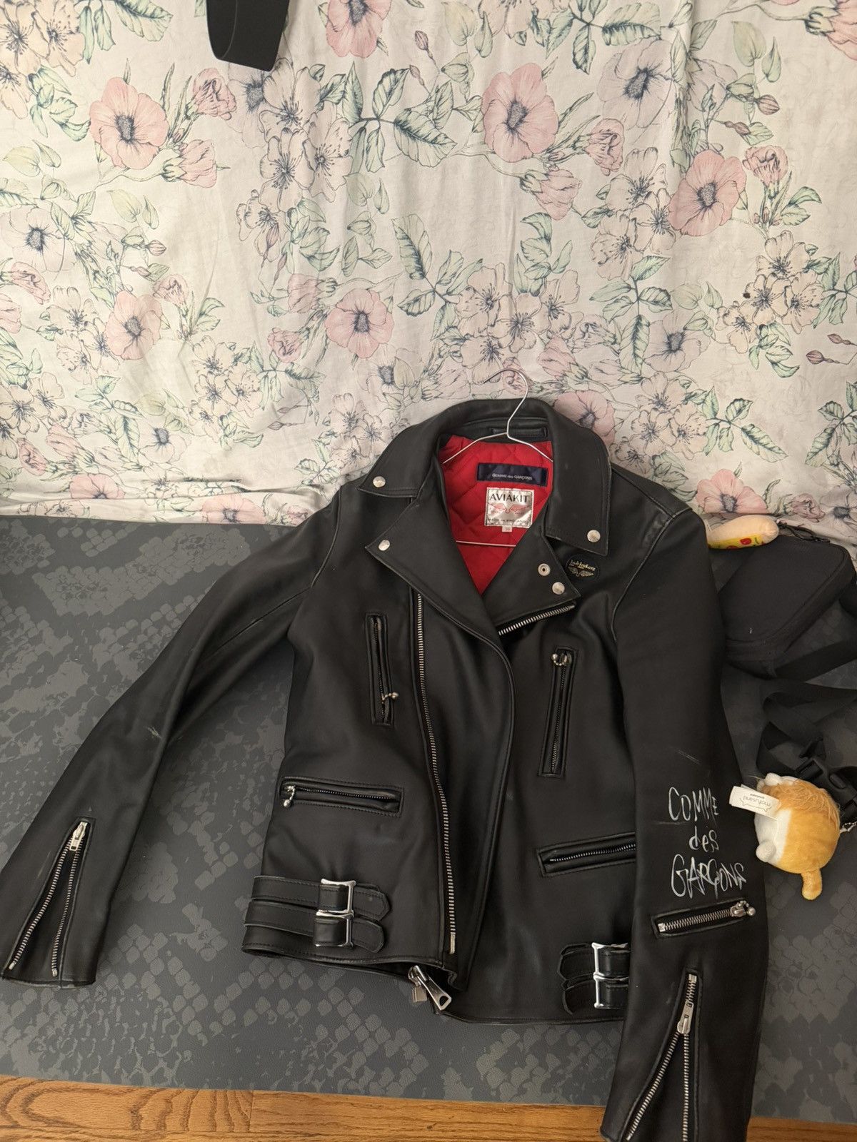 Comme des Garcons Lewis Leathers Live Free Die Strong Comme Des Garçons Size US M / EU 48-50 / 2 - 3 Thumbnail