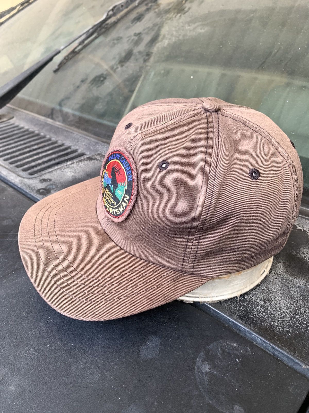 Polo Ralph Lauren × Vintage Vintage polo sportman hat Size ONE SIZE - 4 Thumbnail