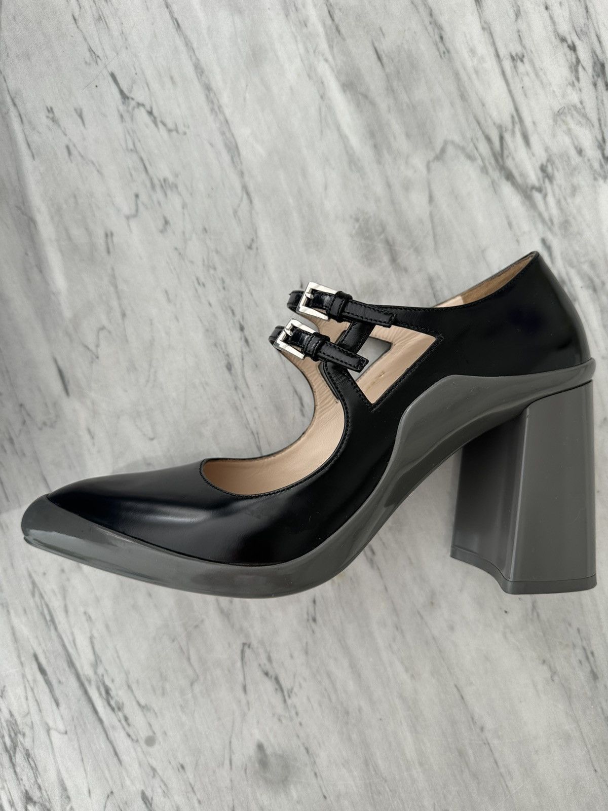 Prada Prada "Archive" 2015 Collectible Mary Jane Shoes Size US 8 / IT 38 - 3 Thumbnail