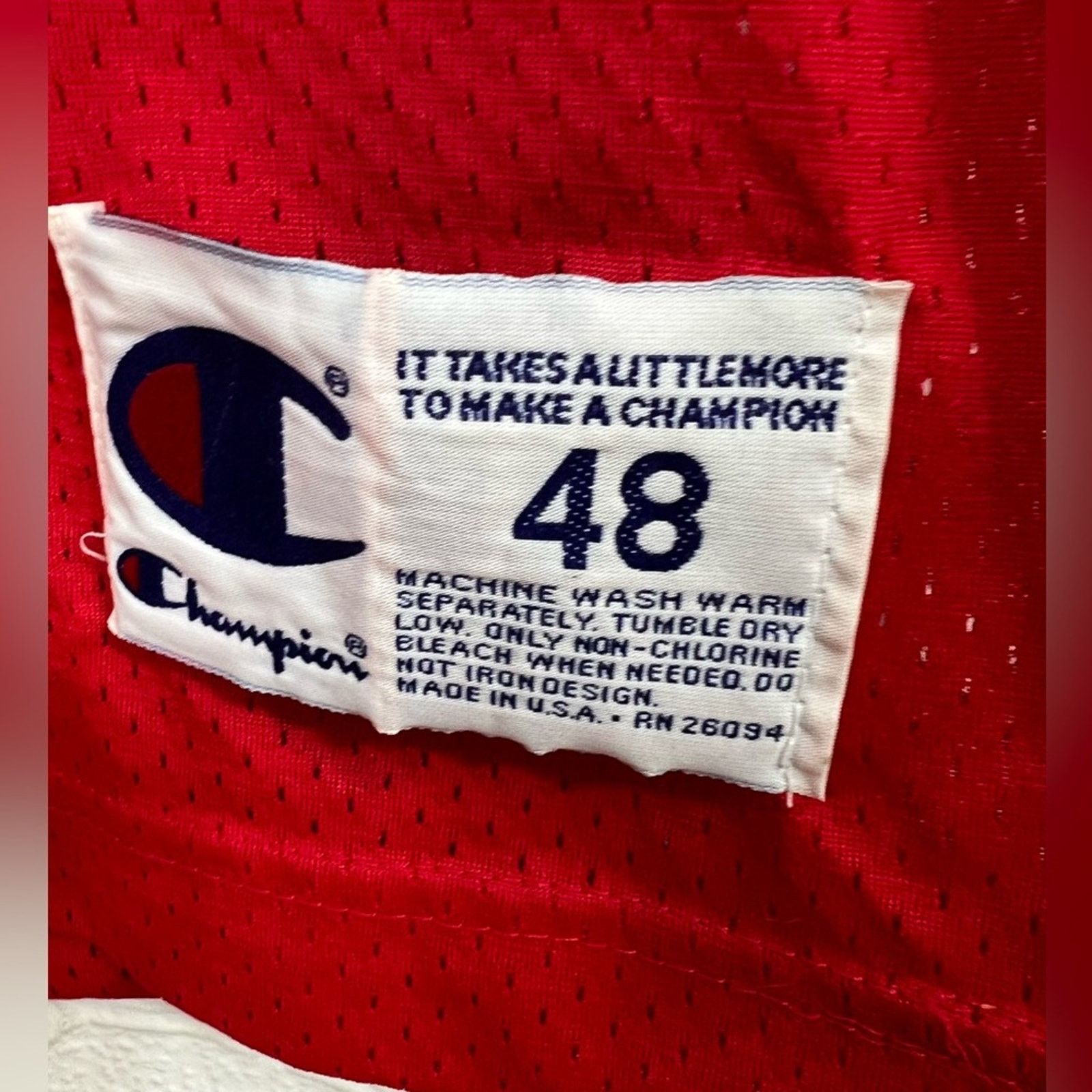 Champion Vintage Champion Pepe Pearson #29 Ohio State Jersey Size 48 Size US XL / EU 56 / 4 - 5 Thumbnail