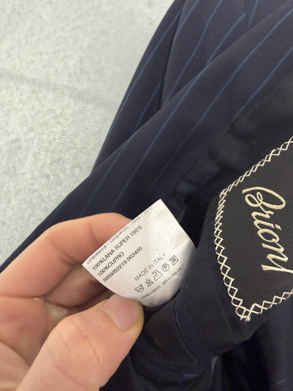 Brioni Brioni Super150 54R Wool Blazer Size 54R - 15 Thumbnail