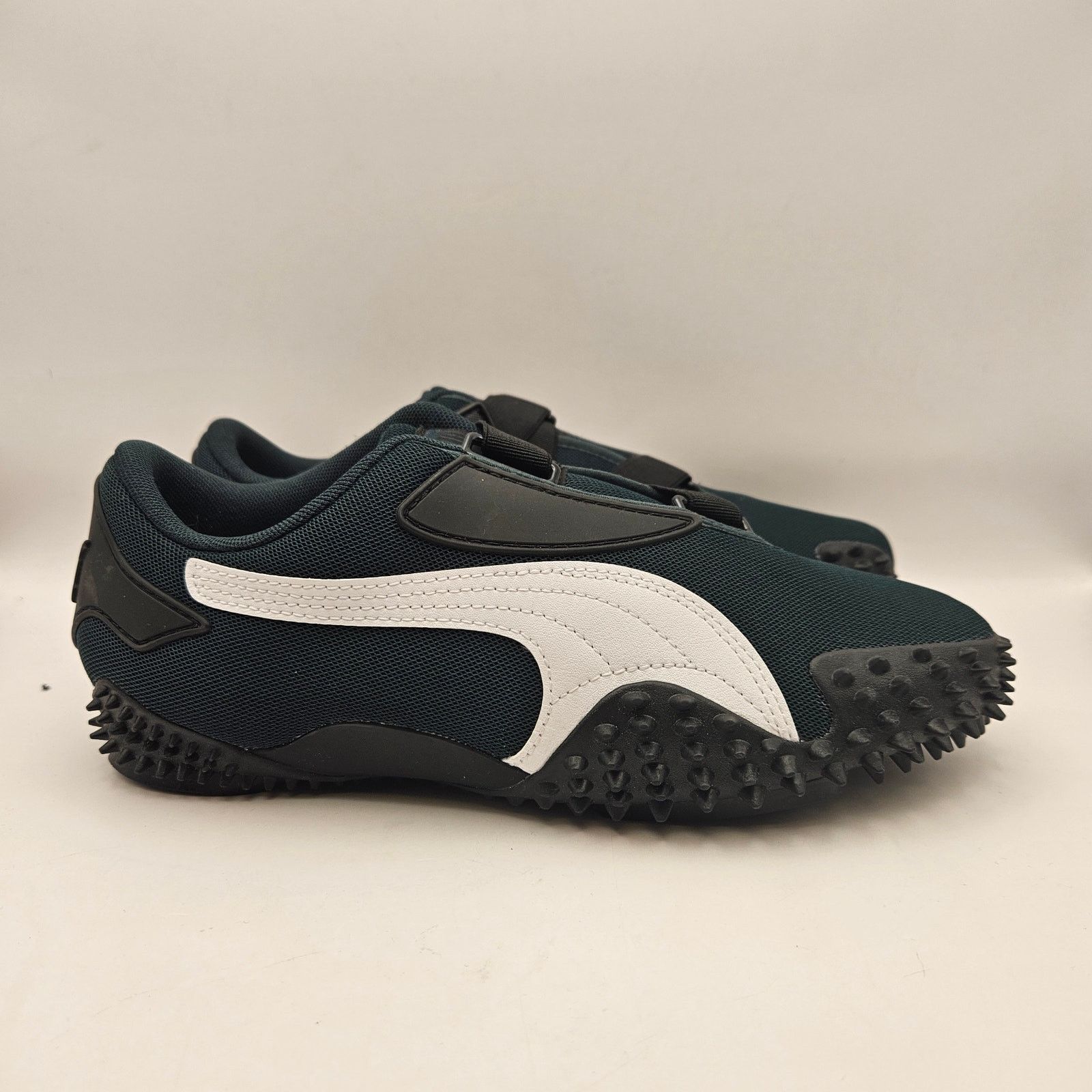 Puma PUMA WOMEN'S 7 MOSTRO PERF BLACK WHITE SPIKE SLIP ON SNEAKER Size US 7 / IT 37 - 4 Thumbnail