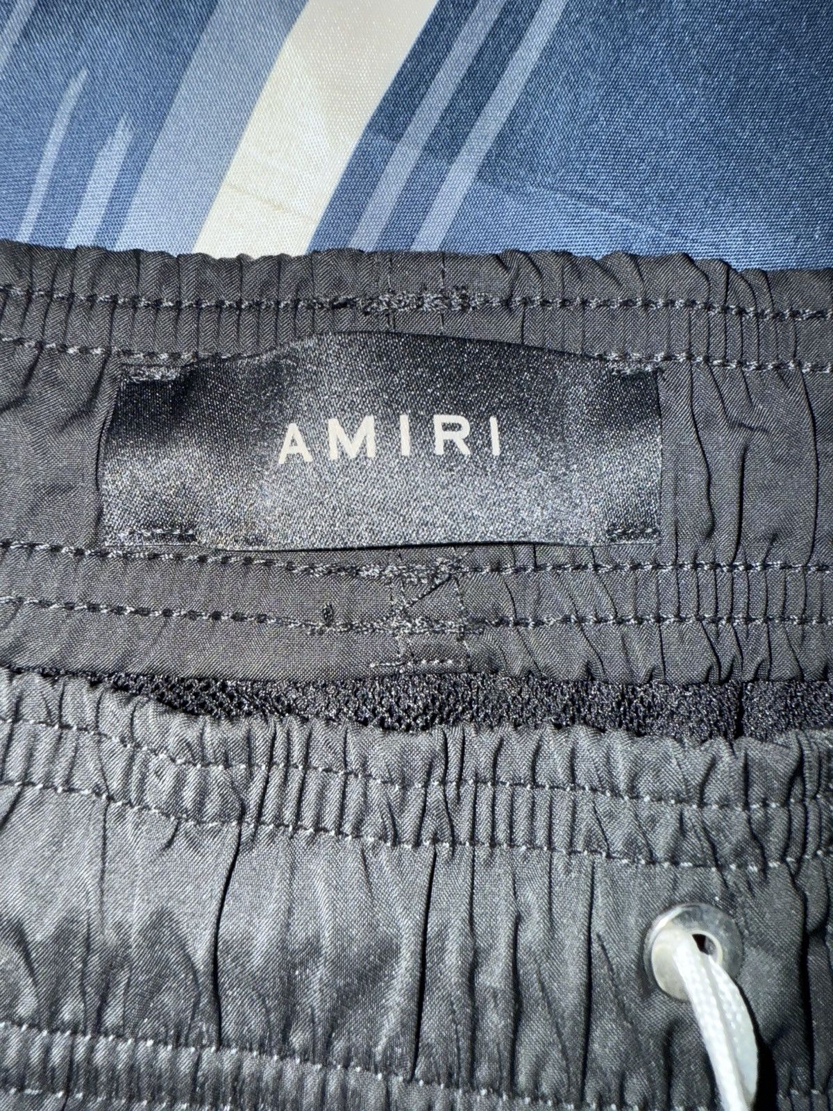 Amiri Amiri MA Bar Black Swim Trunks Size US 36 / EU 52 - 4 Thumbnail