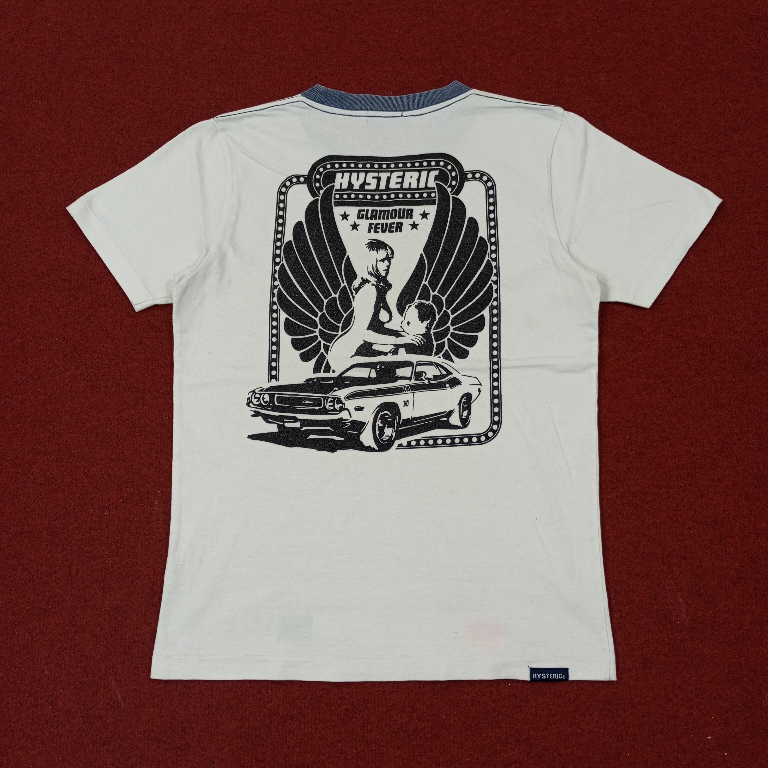 Hysteric Glamour Hysteric Glamour Japanese Brand Streetwear Tshirt c239n23 Size US S / EU 44-46 / 1 - 1 Thumbnail