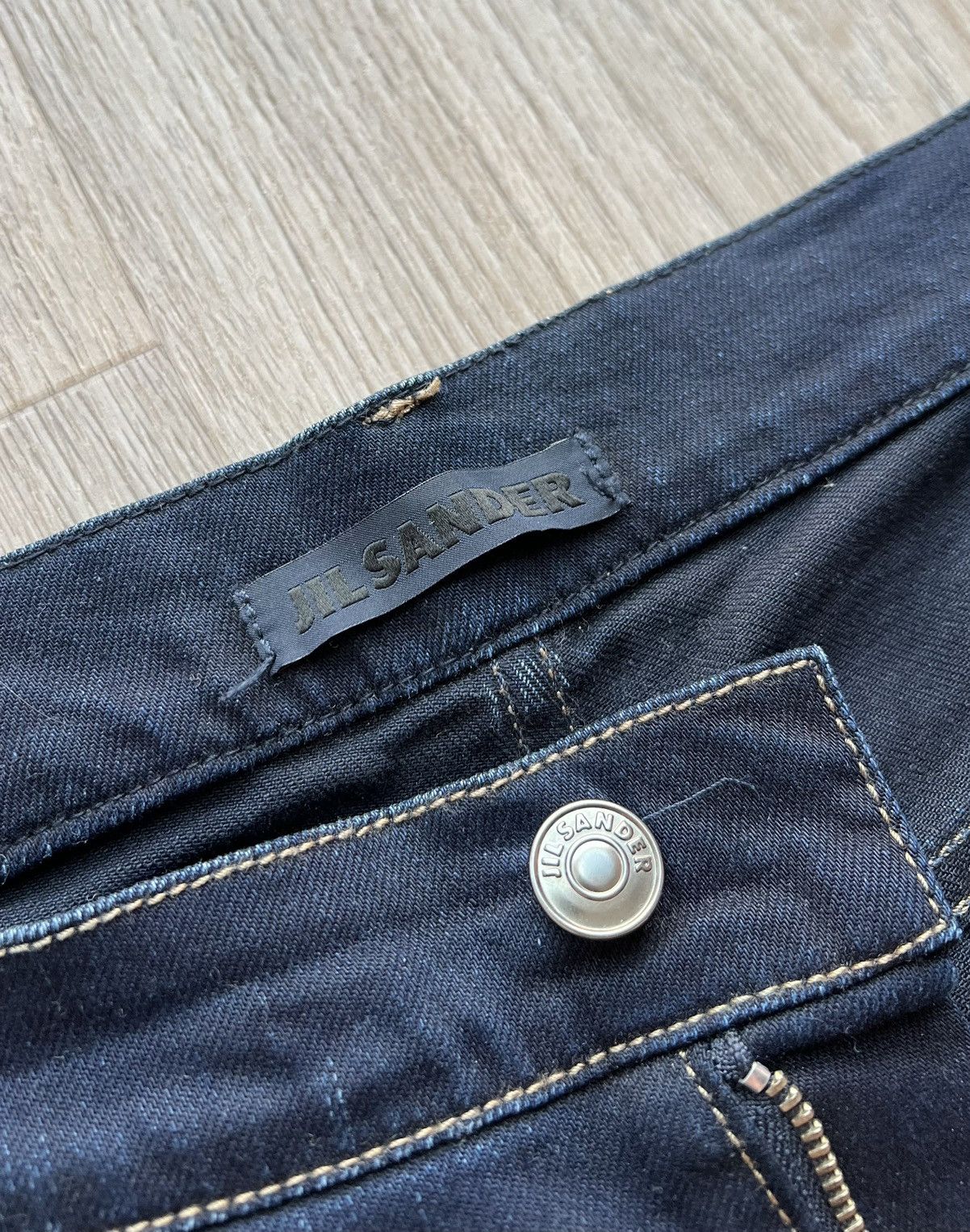 Jil Sander × Vintage Vintage Jil Sander Dark Blue Jeans Denim Pants Size US 32 / EU 48 - 5 Thumbnail