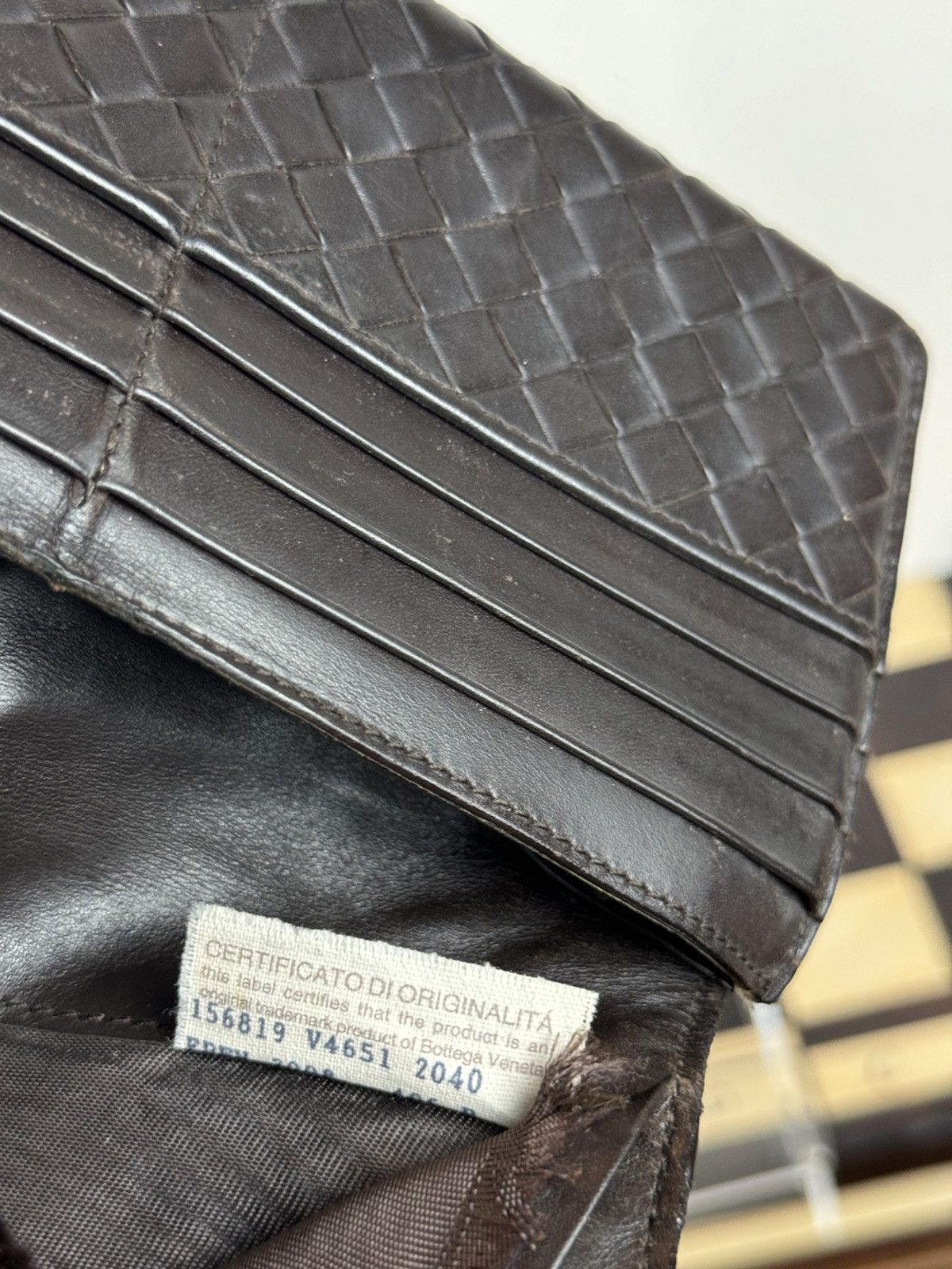 Bottega Veneta Leather wallet Bottega Veneta original luxury casual item Size ONE SIZE - 4 Thumbnail