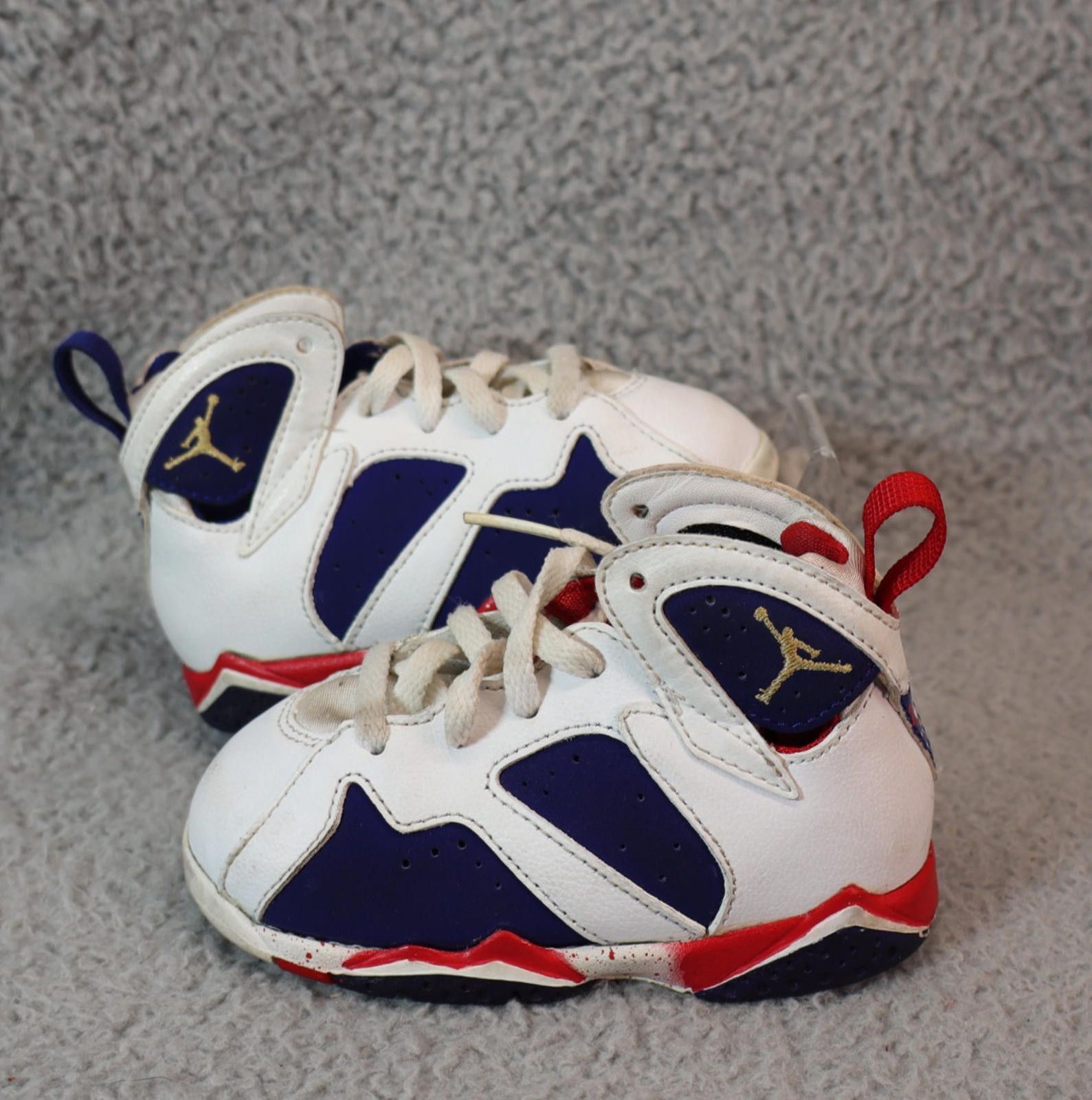 Nike Nike Air Jordan 7 Retro 'Tinker Alt' TD sz 6C 304772 133 Size US 6 / EU 39 - 1 Thumbnail
