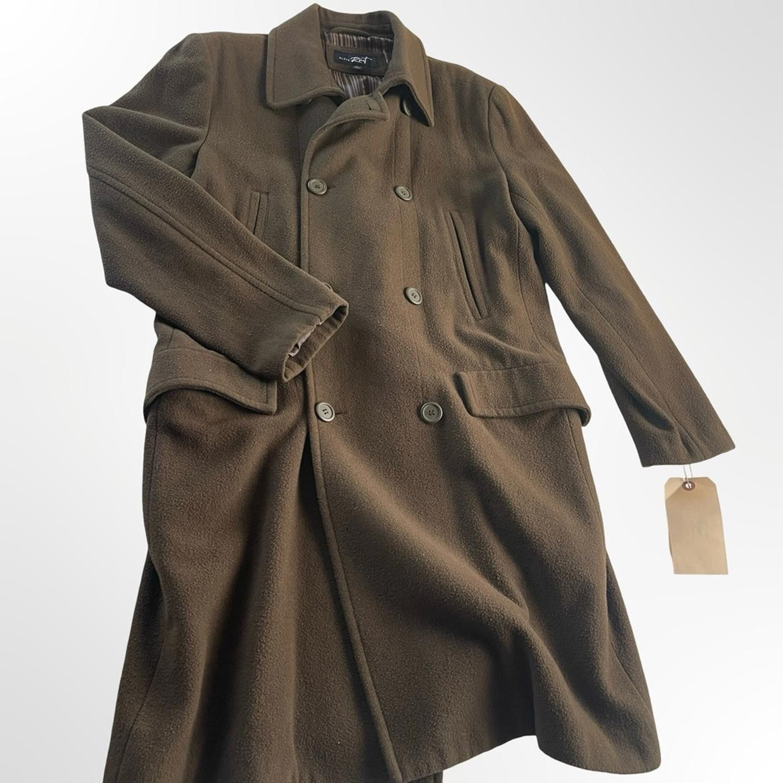 Black Rivet Black Rivet Men's Double-Breasted Coat n Medium size Mint Size US M / EU 48-50 / 2 - 3 Thumbnail