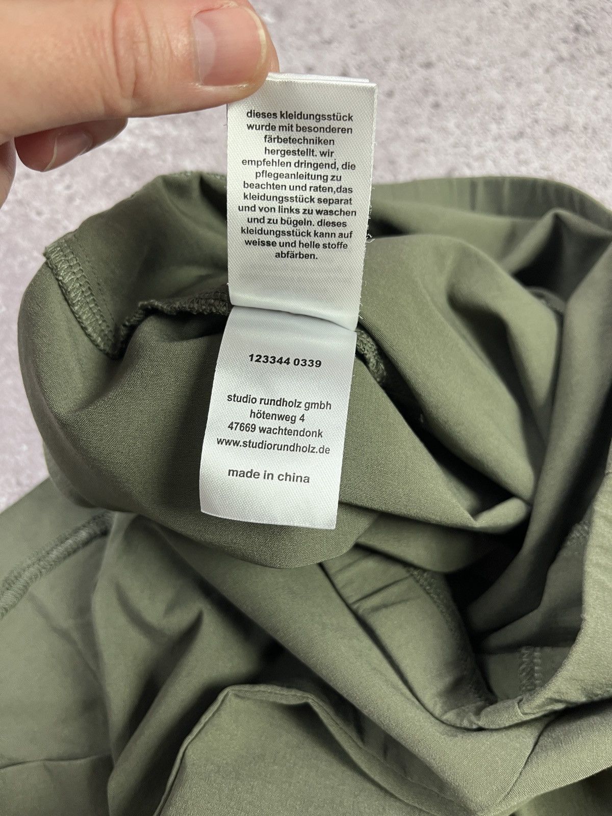 Rundholz Studio Rundholz Skirt – Olive Green (Avant-Garde Design) Size 25" / US 0 / IT 36 - 8 Thumbnail