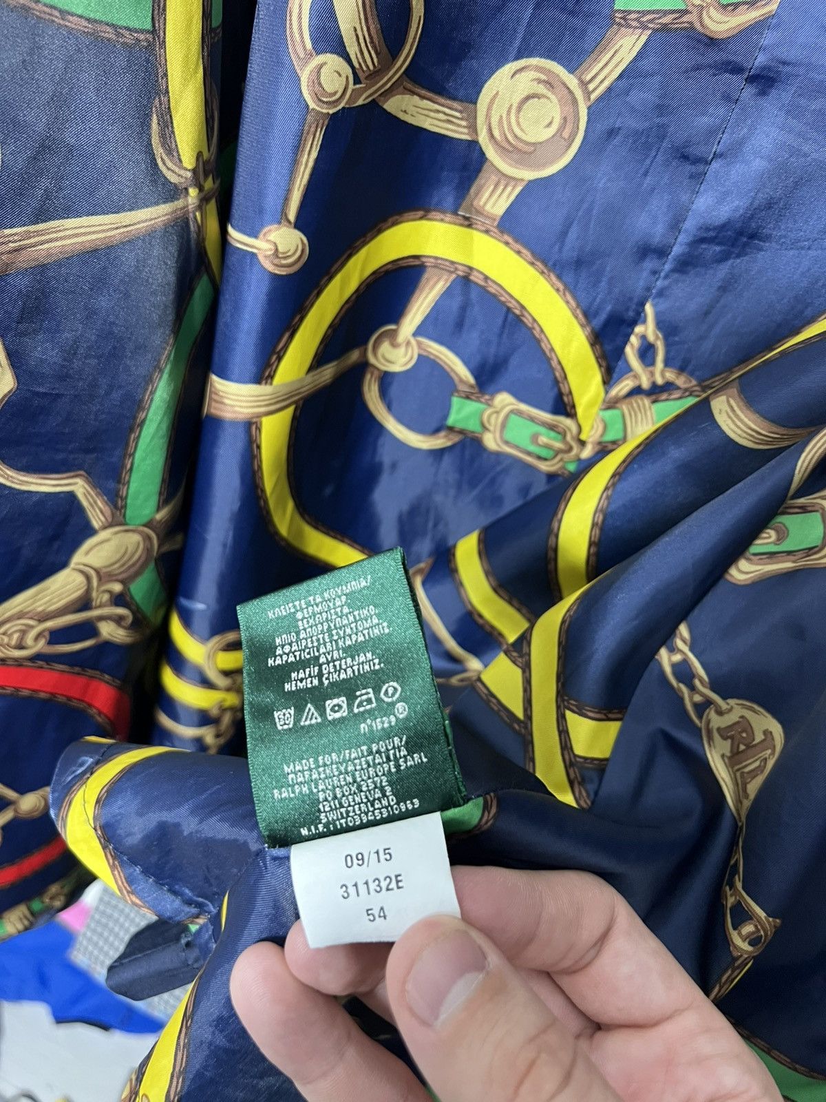 Polo Ralph Lauren 🧥 Lauren Ralph Lauren Equestrian Lined Trench Coat Navy WMNS Size S / US 4 / IT 40 - 17 Thumbnail
