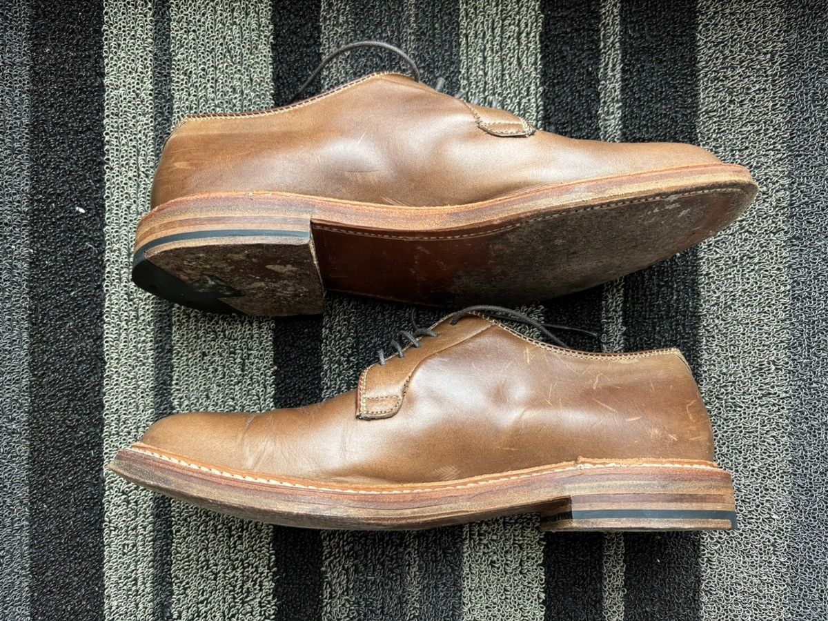 Alden Alden natural chromexcel plain toe blucher Size US 8.5 / EU 41-42 - 3 Thumbnail