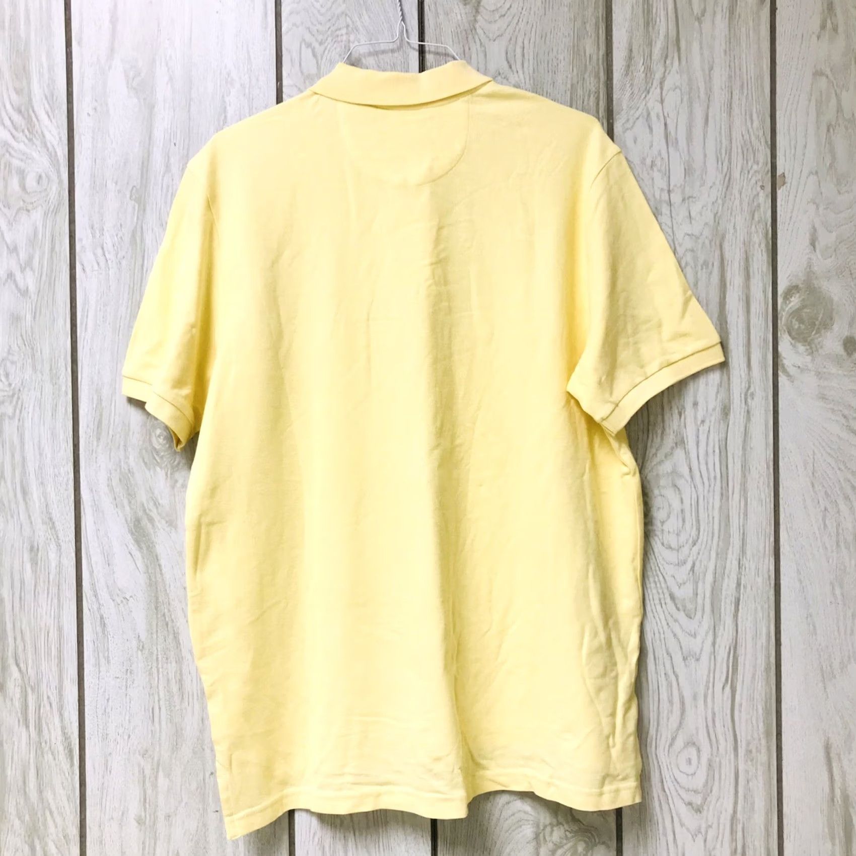 Chaps Chaps Monterey Wicket Yellow Knit Cotton Polo Shirt XL Men Short Sleeve Casual Shirt Size US XL / EU 56 / 4 - 2 Thumbnail