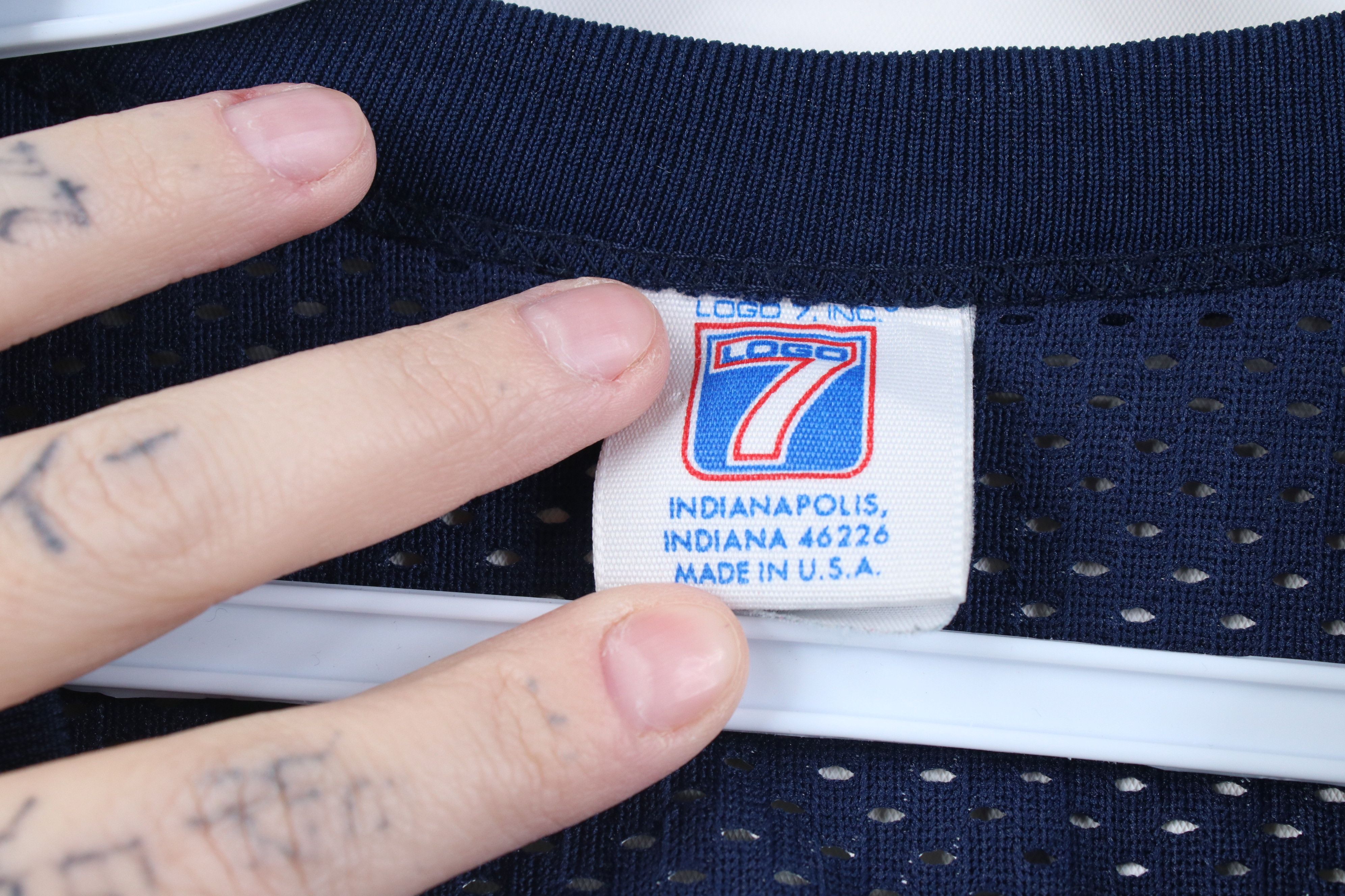 Vintage Vintage 90s Dallas Cowboys Football Jersey Blue USA #8 Size US L / EU 52-54 / 3 - 6 Thumbnail