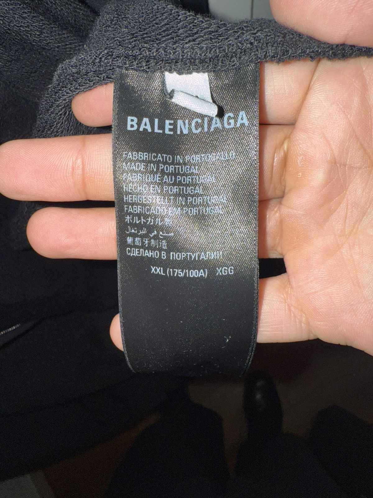 Balenciaga Balenciaga Sticker Jacket/Hoodie YE24 Size US XXL / EU 58 / 5 - 12 Thumbnail