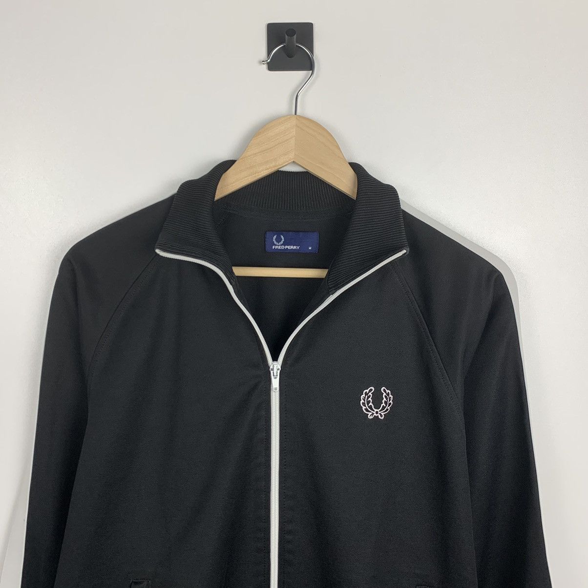 Fred Perry Men’s Fred Perry Full Zip Track Jacket 3D Logo Size M Size US M / EU 48-50 / 2 - 2 Thumbnail