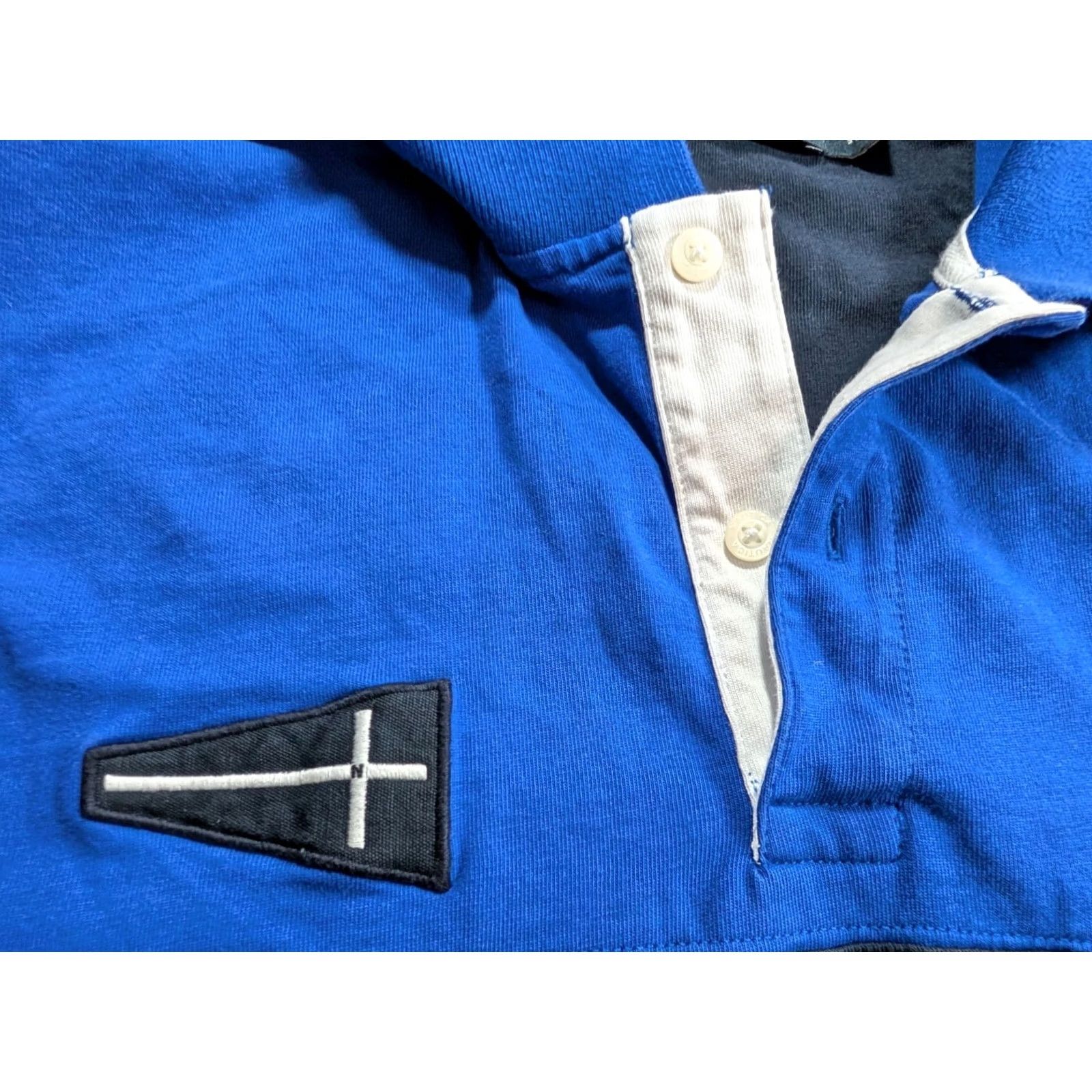 Nautica Nautica Polo Shirt Men XL Colorblock Embroidered Logo Short Sleeve Golf Rugby Classic Size US XL / EU 56 / 4 - 3 Thumbnail